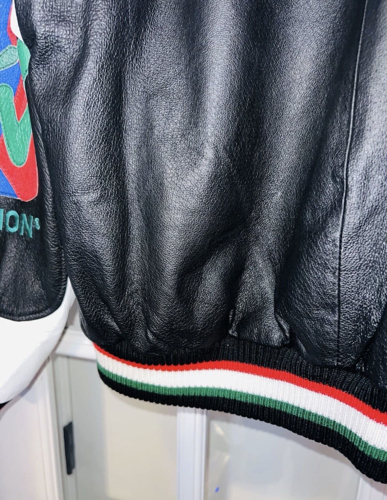 Mtv VTG 1992 MTV MUSIC TELEVISION LEATHER JACKET BLACK S BOMBER Size US S / EU 44-46 / 1 - 17 Thumbnail