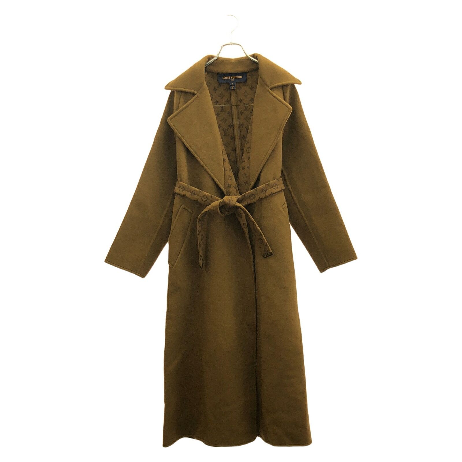 Louis Vuitton Louis Vuitton Louis Vuitton FNCO10QWE Wool Coat Others Outerwear FNCO10QWE Size ONE SIZE - 1 Thumbnail