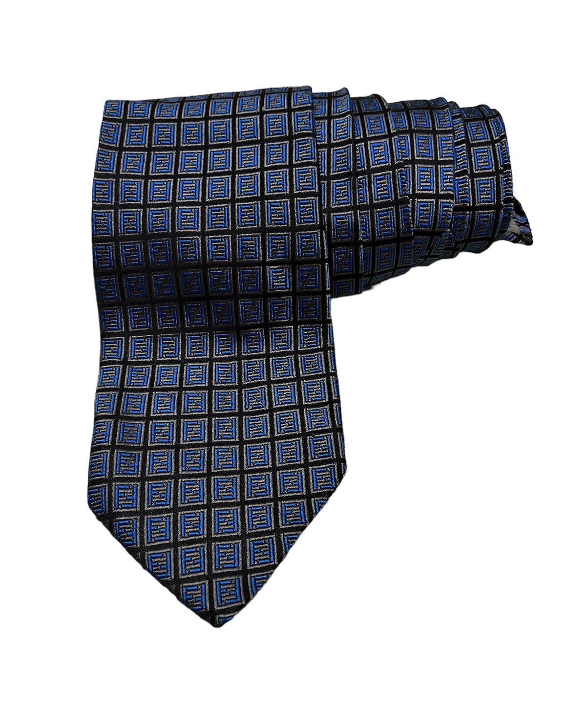 Designer × Fendi 💎FENDI MONOGRAM TIES Size ONE SIZE - 1 Thumbnail