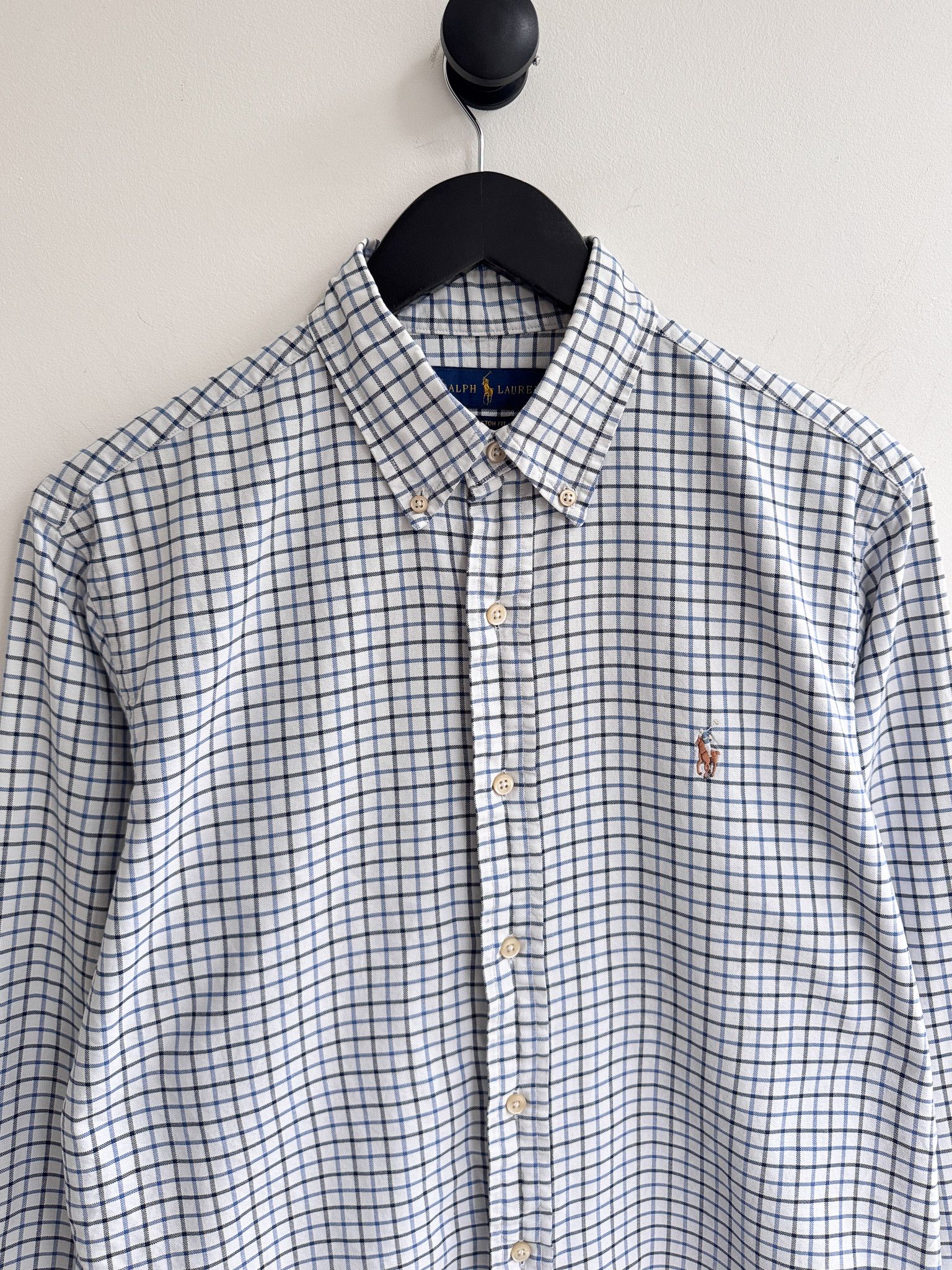 Polo Ralph Lauren Polo Ralph Lauren Check Button Up Shirt Size US M / EU 48-50 / 2 - 2 Thumbnail
