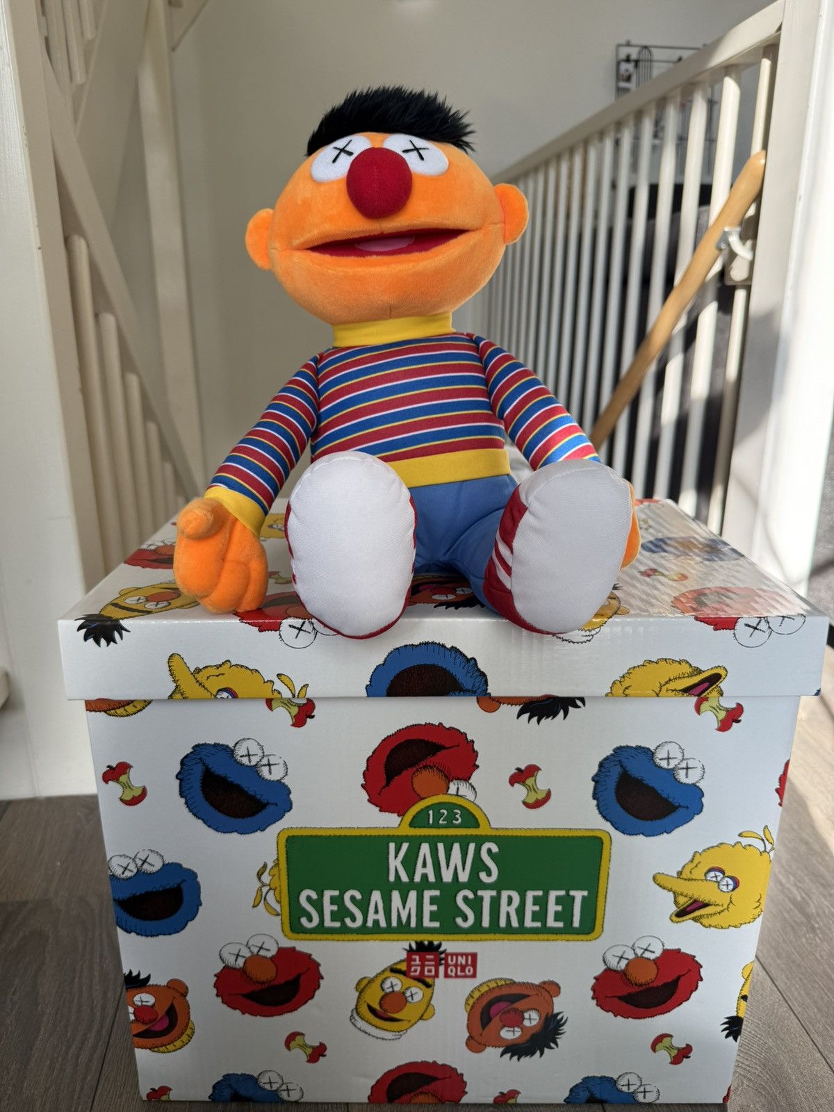 Kaws × Uniqlo Kaws x UNIQLO Sesame Street Plush Doll Complete Box set Size ONE SIZE - 10 Thumbnail