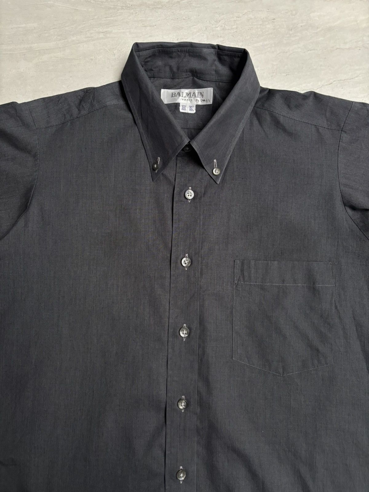 Balmain BALMAIN PARIS Grey Shirt Size US M / EU 48-50 / 2 - 8 Thumbnail