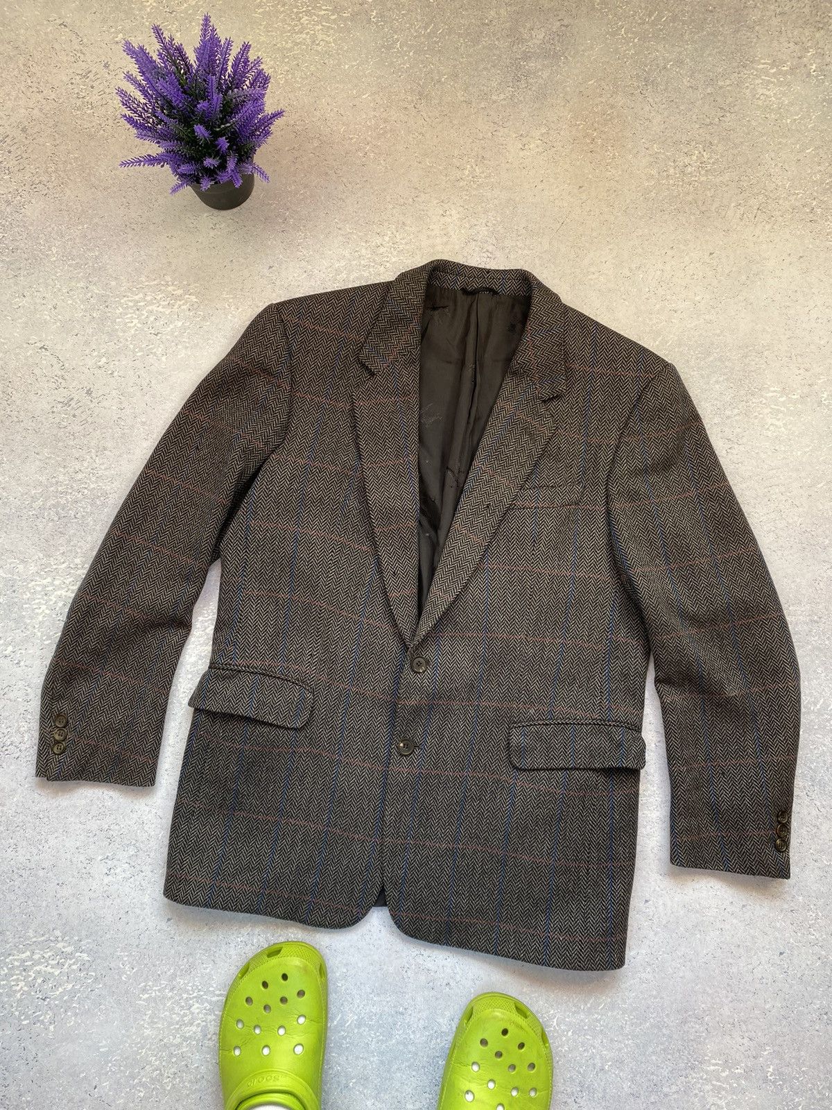 Burberry Burberrys men’s wool blazer jacket made in Germany Size US M / EU 48-50 / 2 - 2 Thumbnail