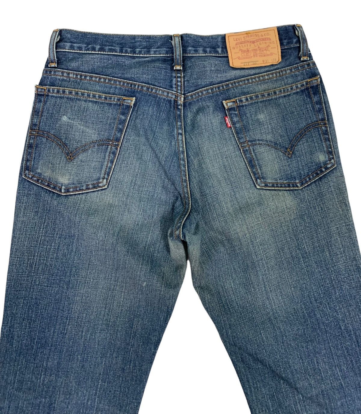 Levi's 🔥Vintage Levis 517 Distressed Flare Jeans Size US 30 / EU 46 - 6 Thumbnail