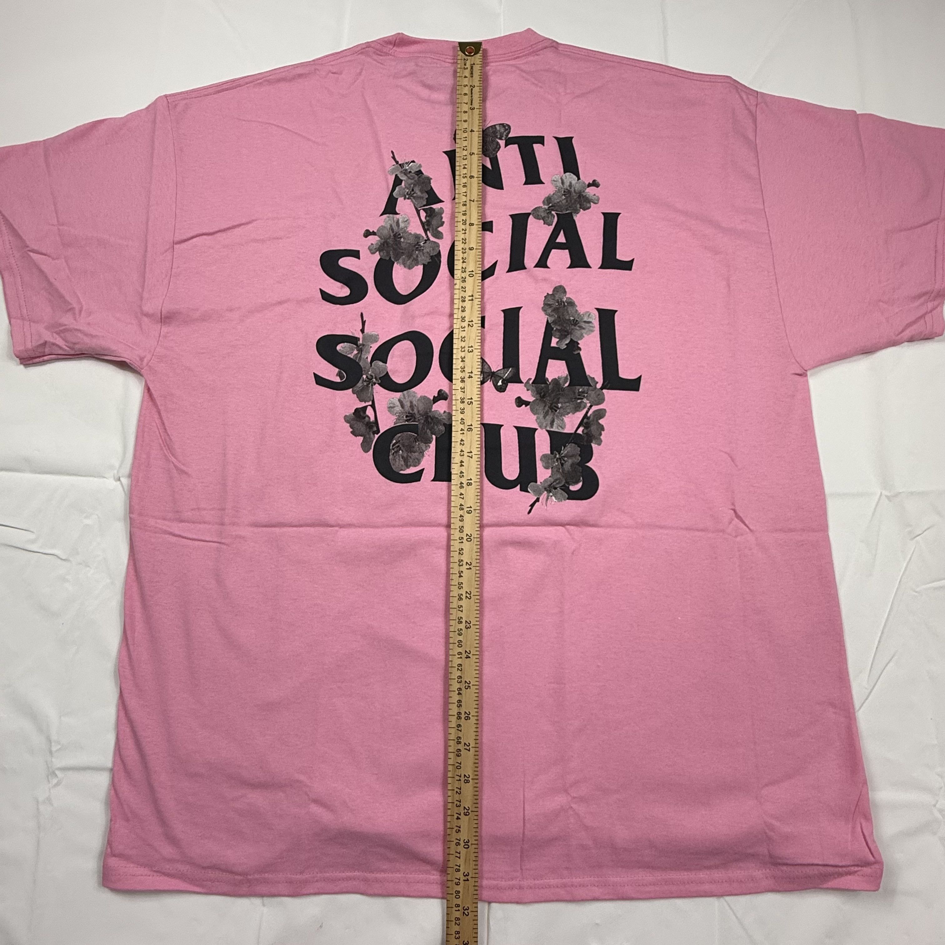 Anti Social Social Club Anti Social Social Club Dramatic Tee Candy Pink Sakura 2XL Size US XXL / EU 58 / 5 - 7 Thumbnail