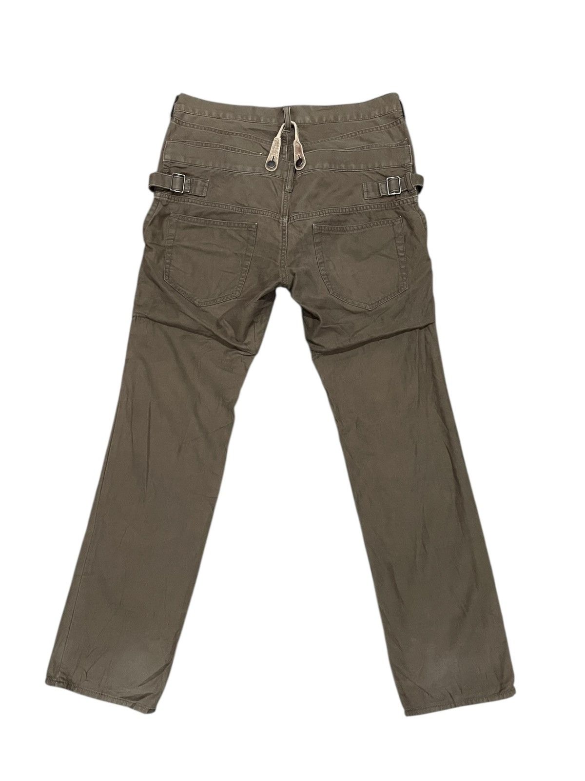 If Six Was Nine PPFM Double Waist Punk Rock Pants Size US 32 / EU 48 - 12 Thumbnail