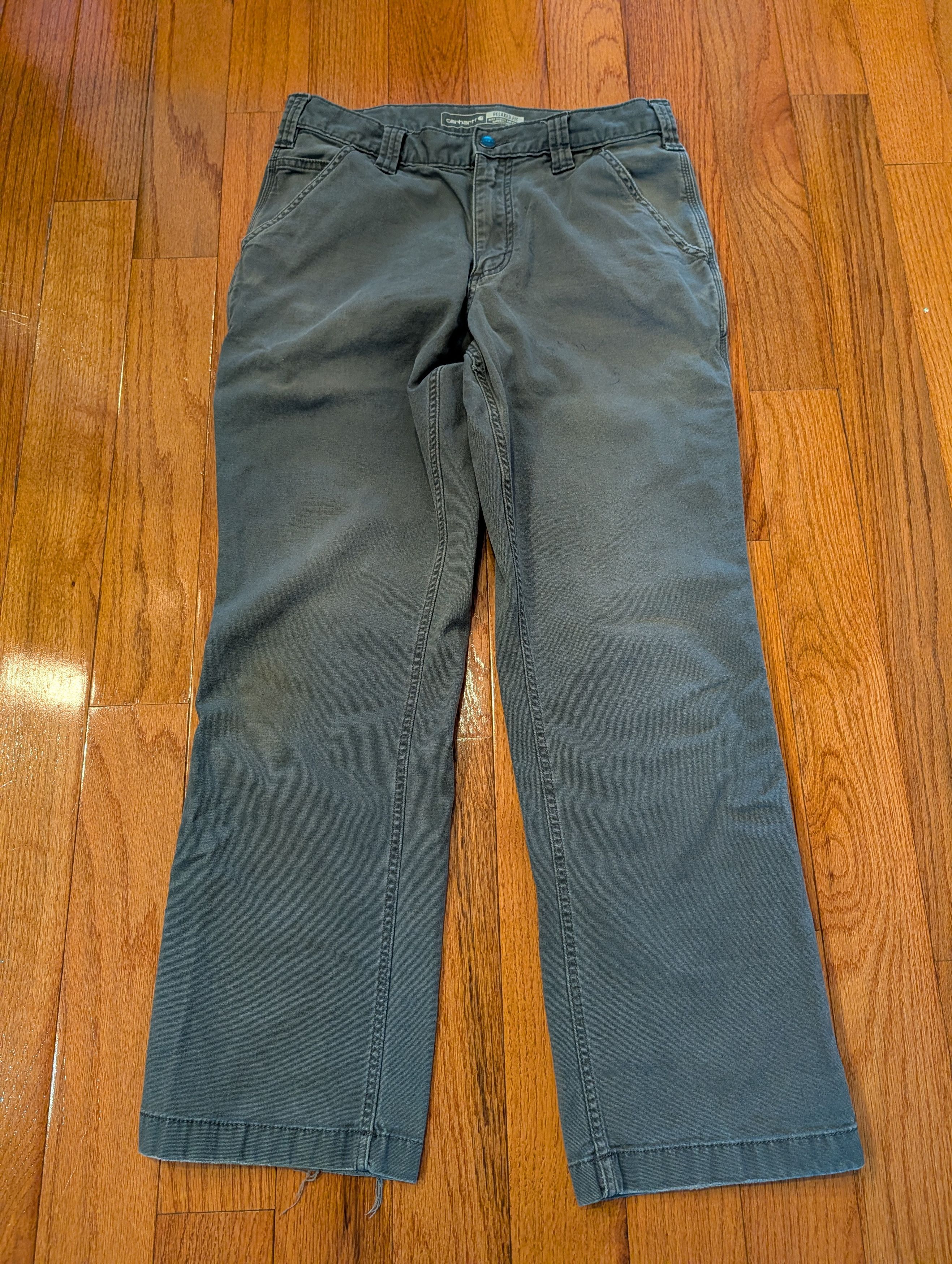 Carhartt Carhartt Pants Mens 32x32 (Fit 32x29) Relaxed Canvas BN2291 Size US 32 / EU 48 - 16 Thumbnail