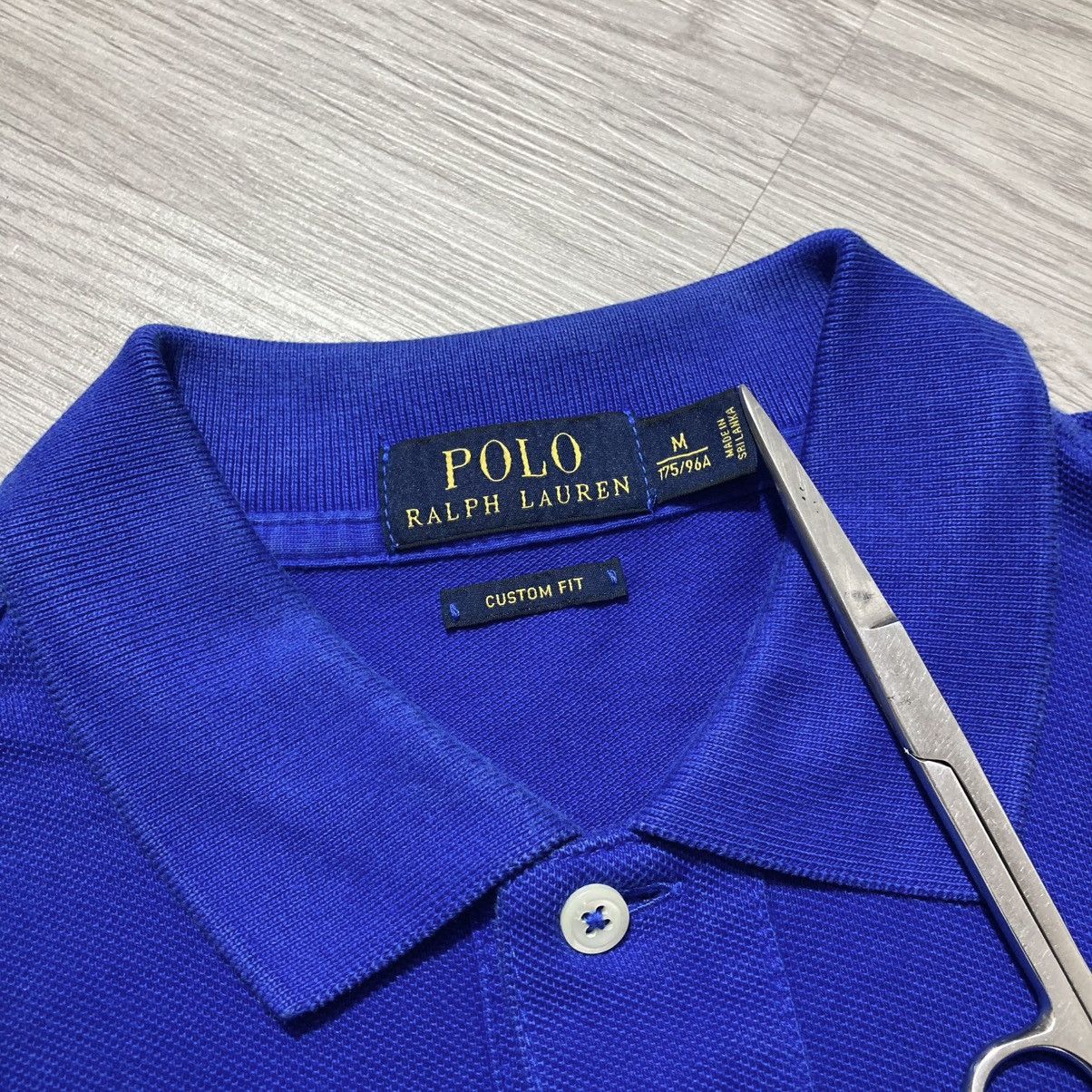 Polo Ralph Lauren Vintage Polo Ralph Lauren RLYC Polo T-shirt Royal Blue Size US M / EU 48-50 / 2 - 12 Thumbnail