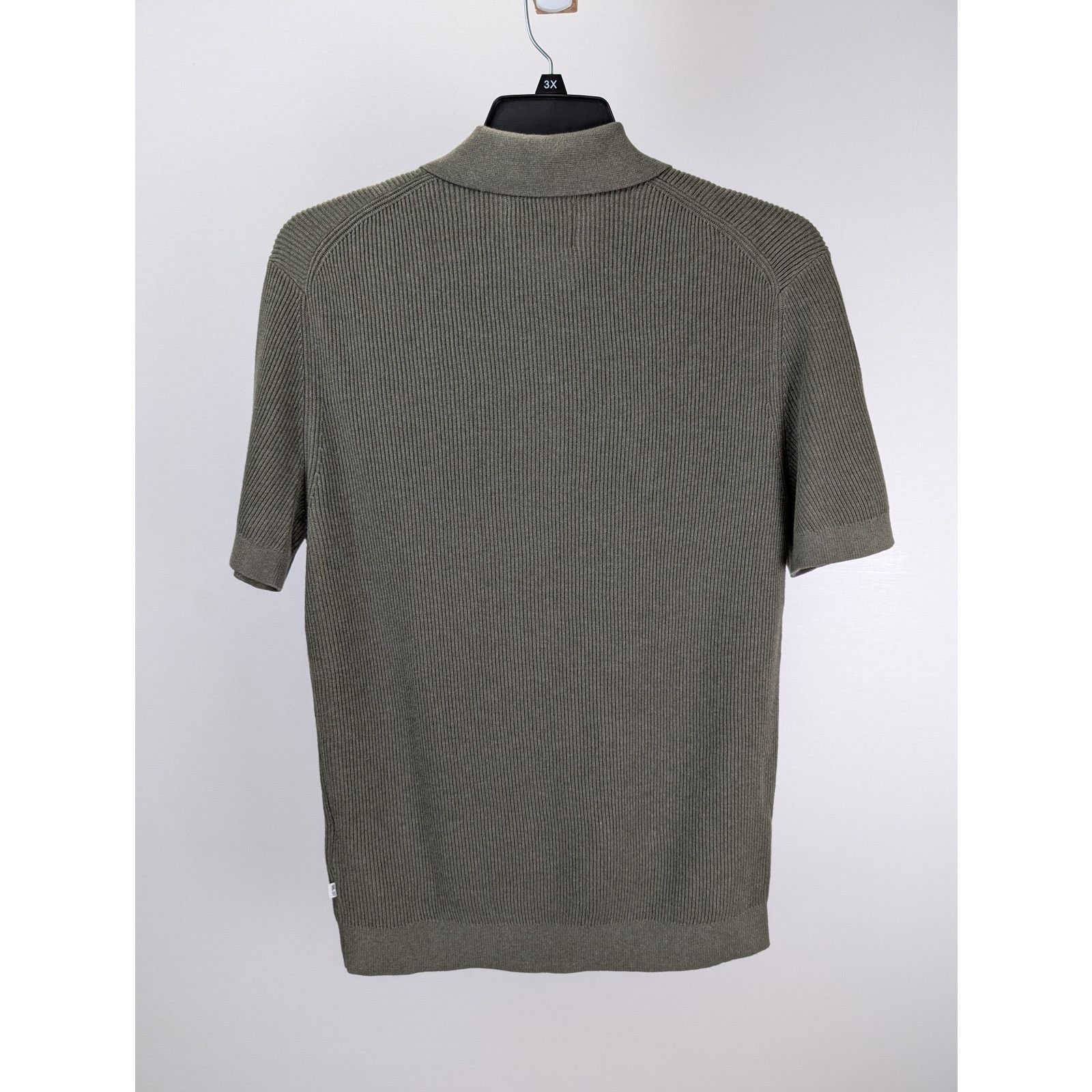 NN07 o1rshd1 CC20 Zipper Polo Shirt in Green Size US M / EU 48-50 / 2 - 7 Thumbnail