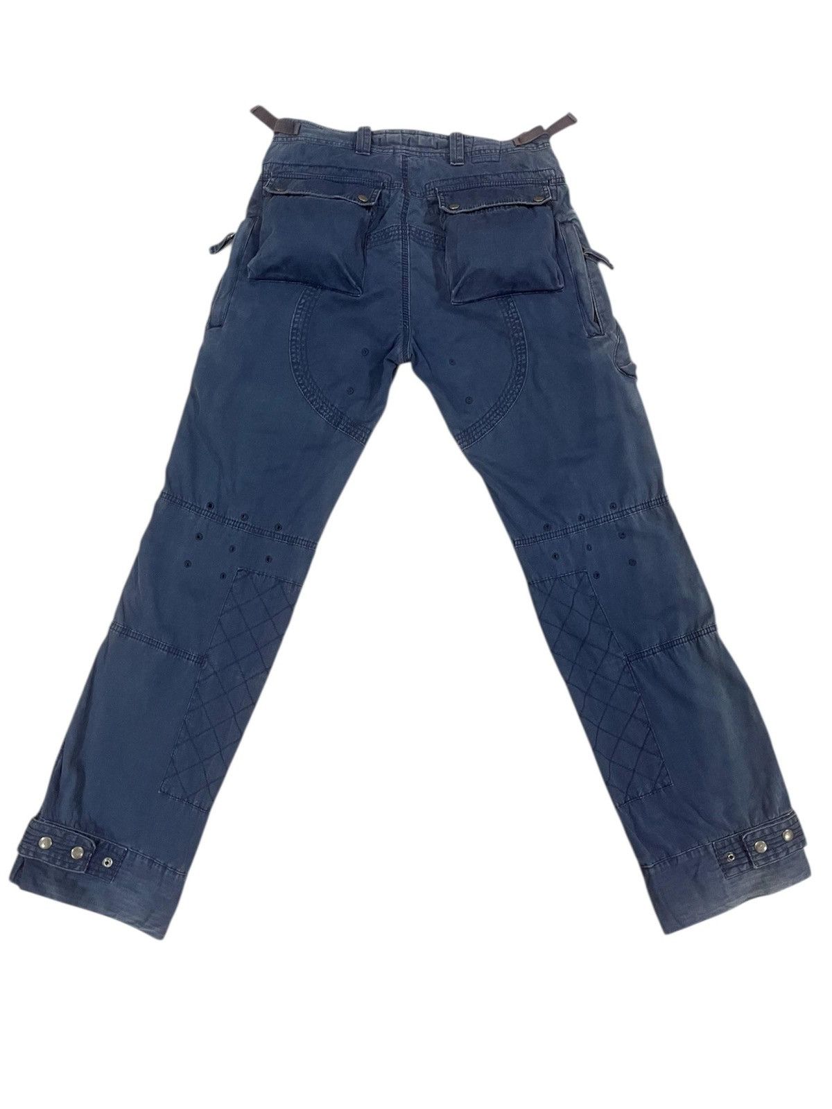 Polo Ralph Lauren Polo Ralph Lauren Faded Bondage Utility Pocket Cargo Pants Size US 33 - 12 Thumbnail