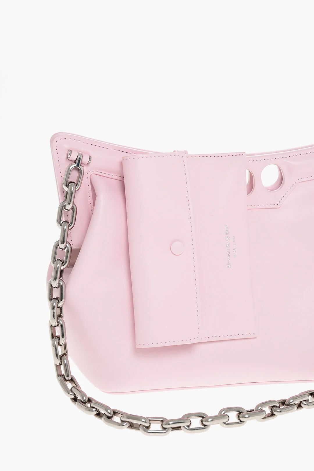Alexander McQueen og1mm0426 Size: OS / Leather Shoulder Bag in Pink Size ONE SIZE - 5 Thumbnail
