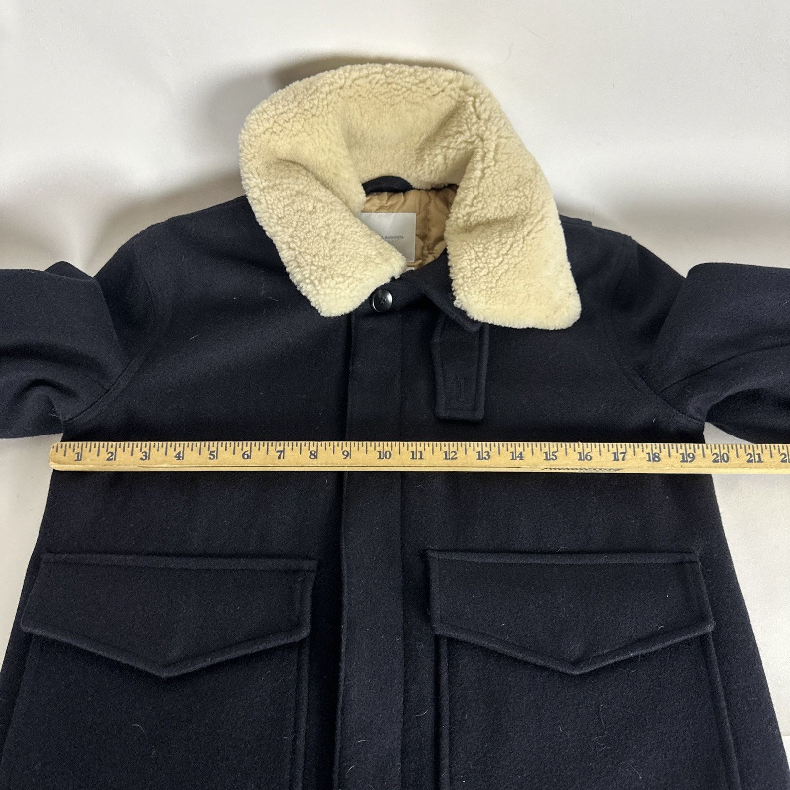 LIFUL MINIMAL GARMENTS Liful Minimal Garments Designer Wool Jacket Approx Size S Size US S / EU 44-46 / 1 - 8 Thumbnail