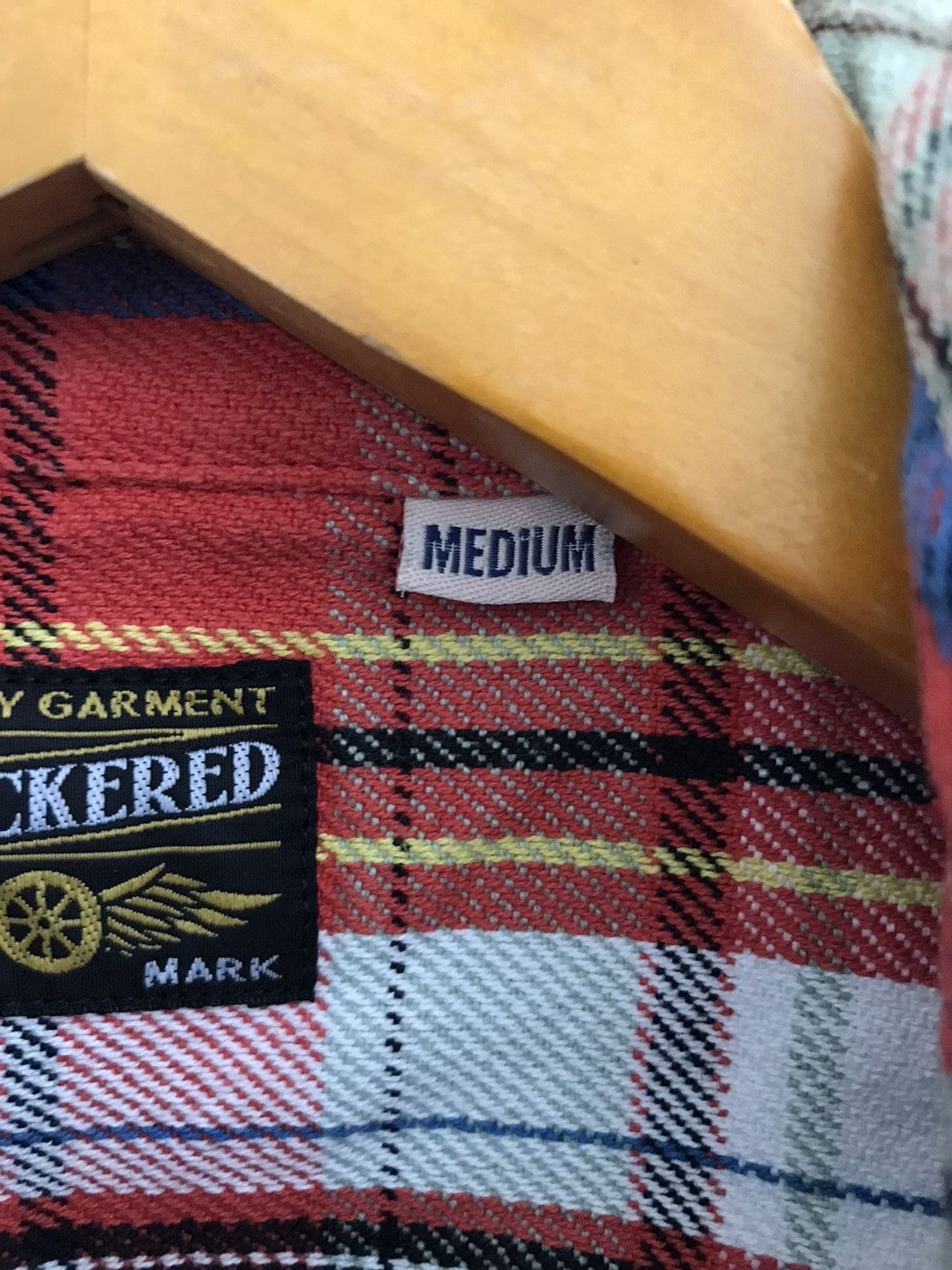 Japanese Brand KNACKERED by Houston Heavyweight Motorcycle Check Shirt Size US S / EU 44-46 / 1 - 15 Thumbnail