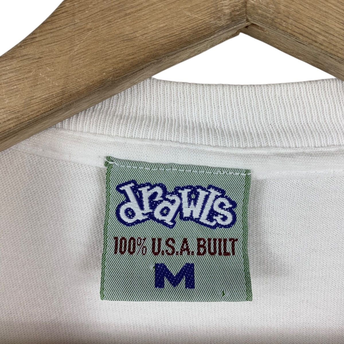 Vintage Vintage DRAWLS skateboard centre logo print tee Size US M / EU 48-50 / 2 - 3 Thumbnail