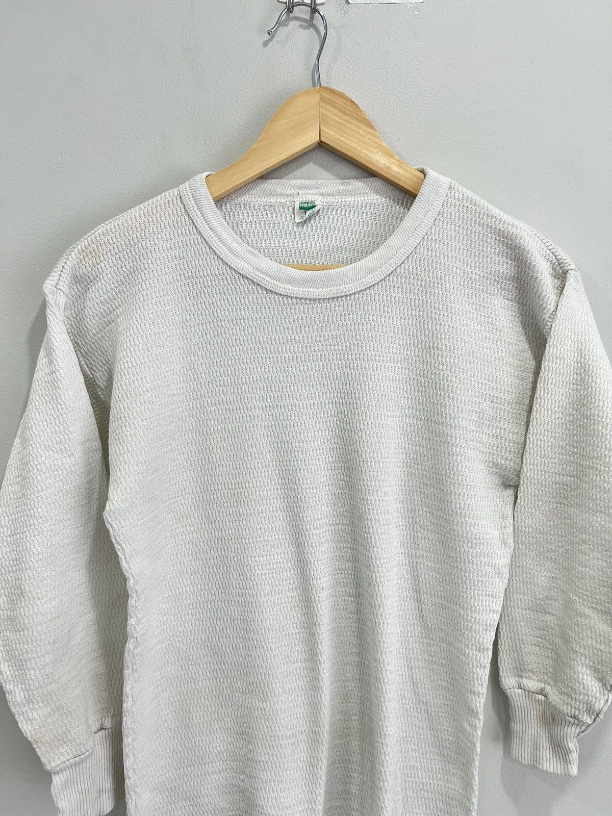 Hanes Vintage Thermal Longsleeve Shirt off white hanes Size US L / EU 52-54 / 3 - 4 Thumbnail