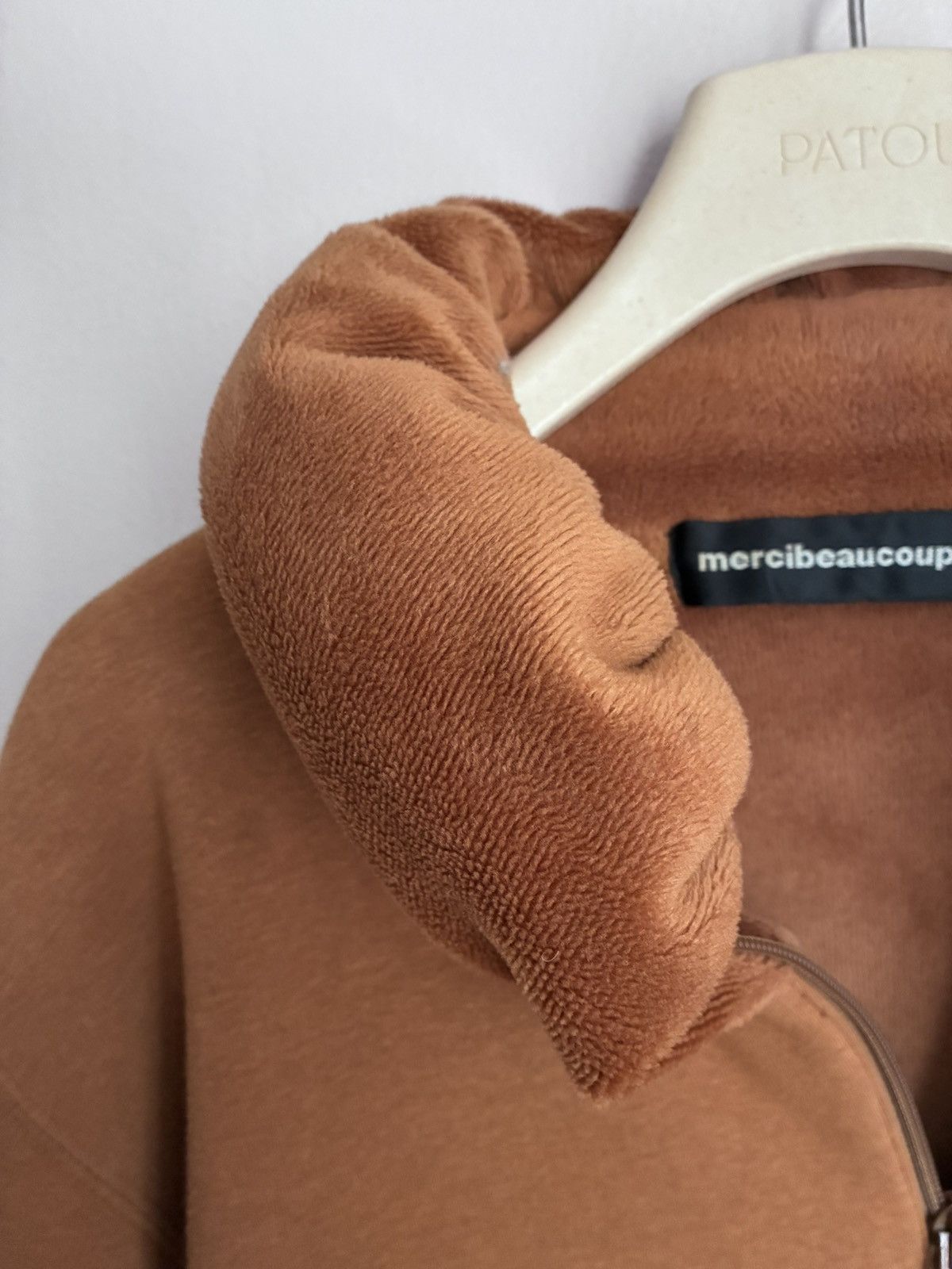 mercibeaucoup MERCIBEAUCOUP Puffy Pillow Collar Couble Zip Sweatshirt Size US L / EU 52-54 / 3 - 21 Thumbnail