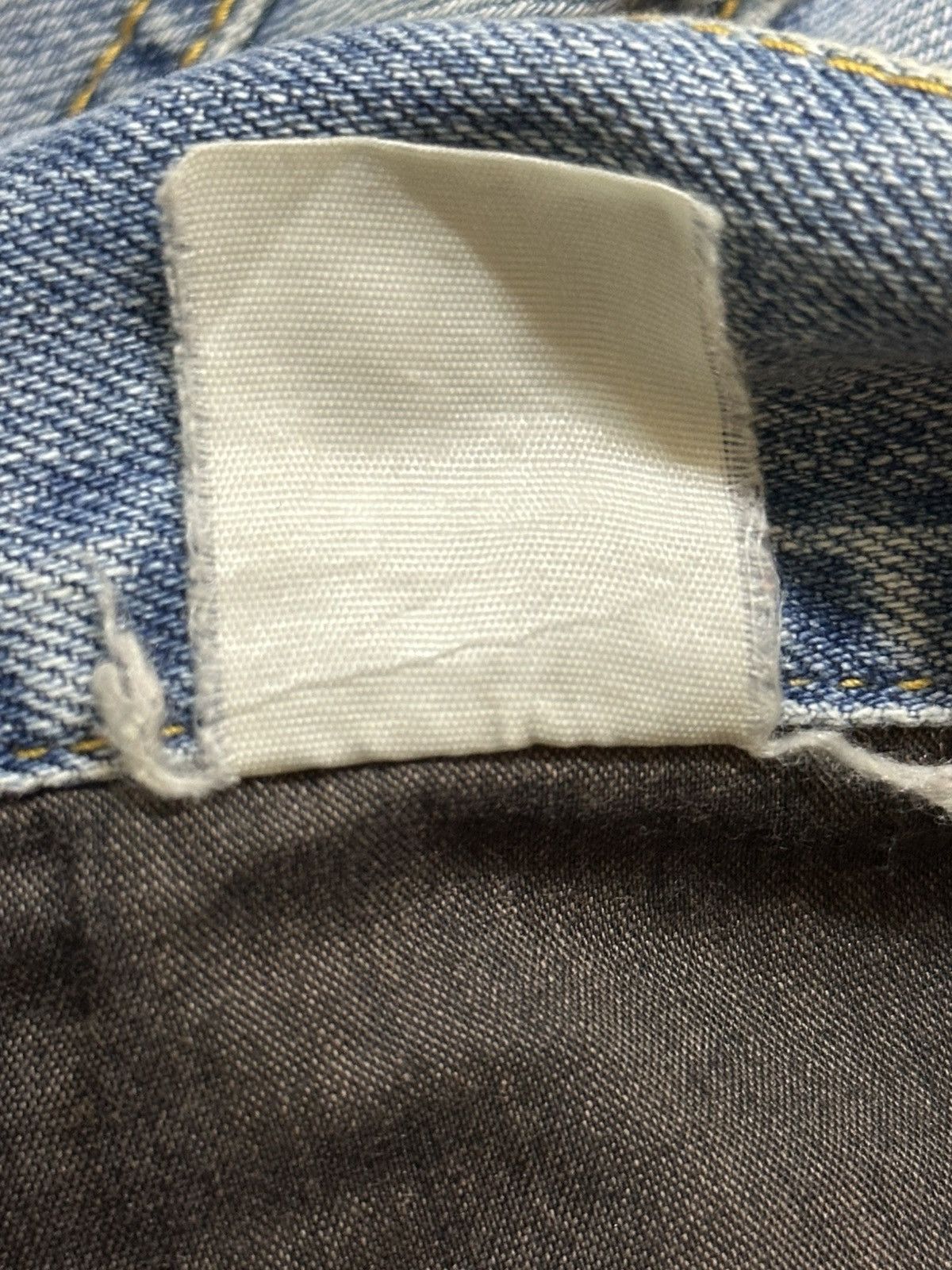 Japanese Brand Vintage Japanese Brand Blue Faded Wash Clawmark Style Baggy Size US 31 - 10 Thumbnail