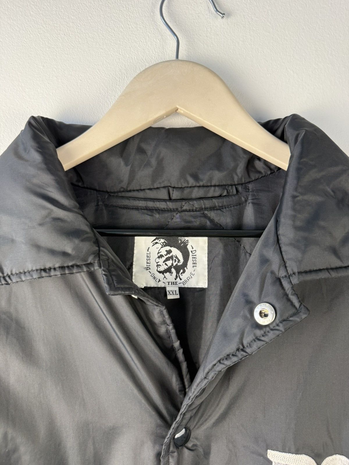Diesel Diesel Vintage Big Logo Black Jacket Size US XXL / EU 58 / 5 - 10 Thumbnail