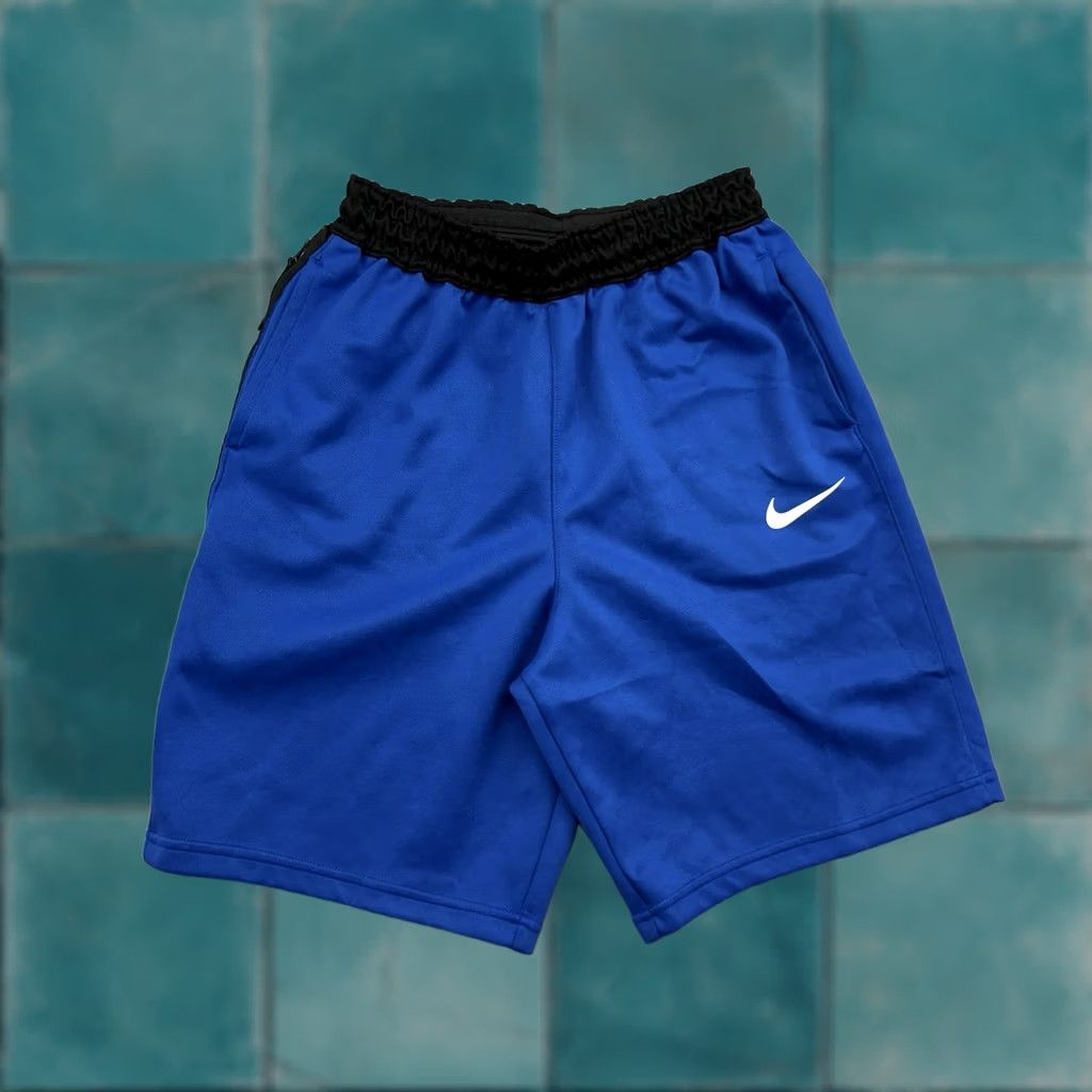 Nike Nike Dri-Fit Basketball Shorts Blue Men's Medium M Gym Size US 31 - 1 Thumbnail