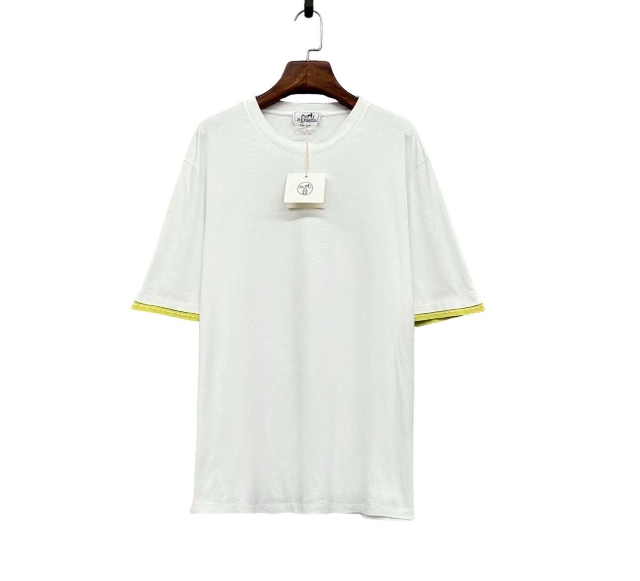 Hermes Hermes Contrast Webbing T-Shirt Size L Size US L / EU 52-54 / 3 - 1 Thumbnail