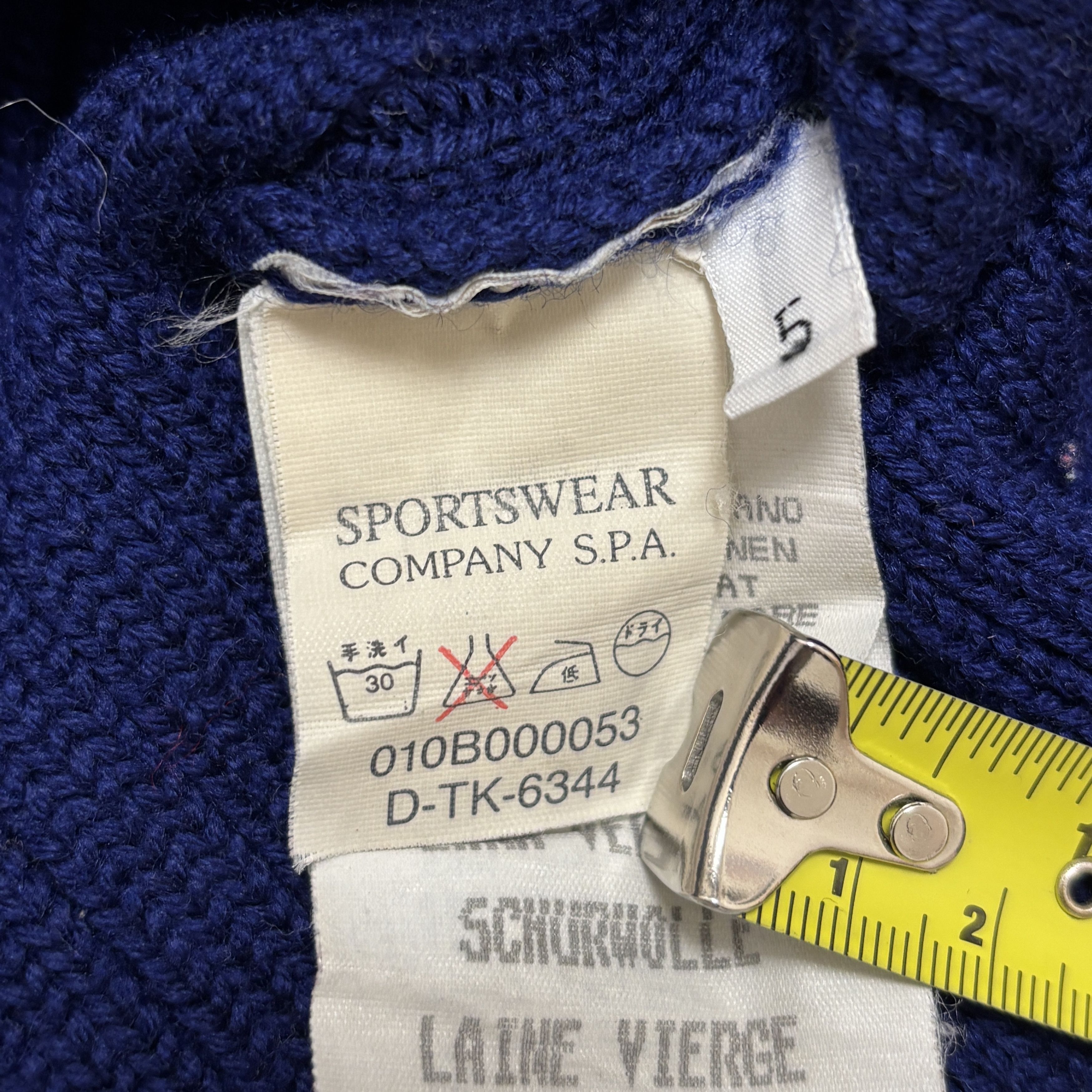 C.P. Company Vintage 90s CP Company Sweater Knit Jumper Made In Italy Size US L / EU 52-54 / 3 - 10 Thumbnail