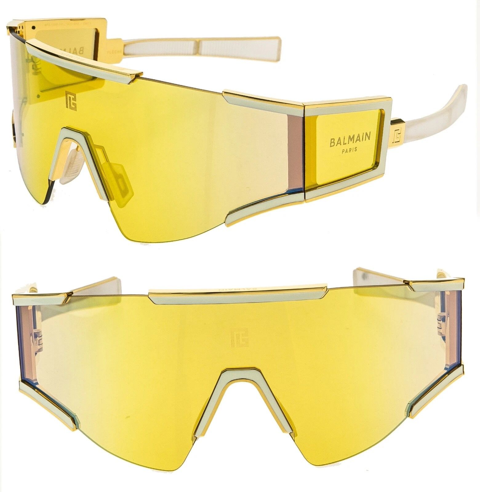 Balmain BALMAIN FLECHE BY AKONI BPS138 Titanium BPS 138 Sunglass Size ONE SIZE - 1 Thumbnail