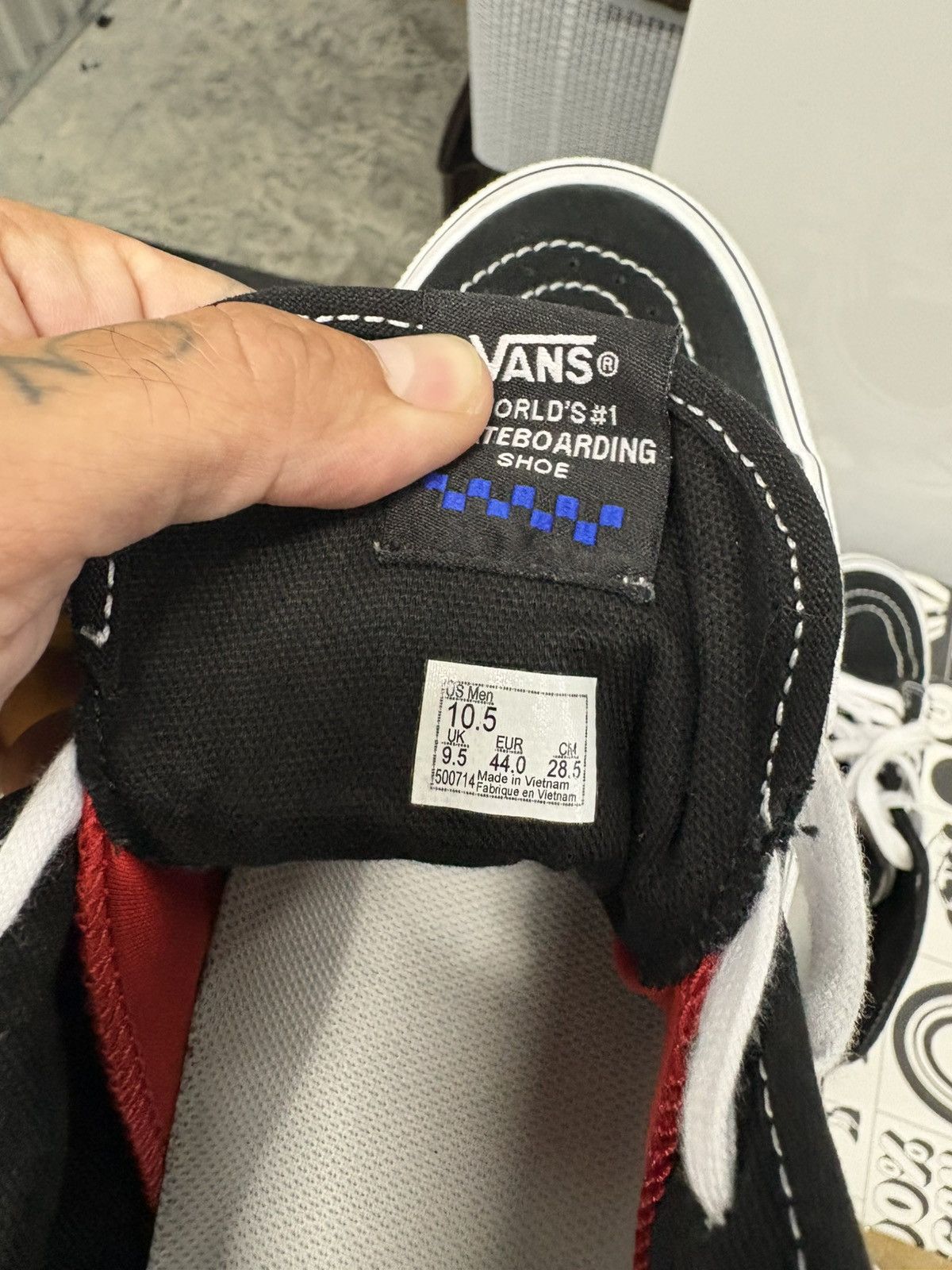 Vans × Vintage Vans mid top pro Size US 10.5 / EU 43-44 - 6 Thumbnail