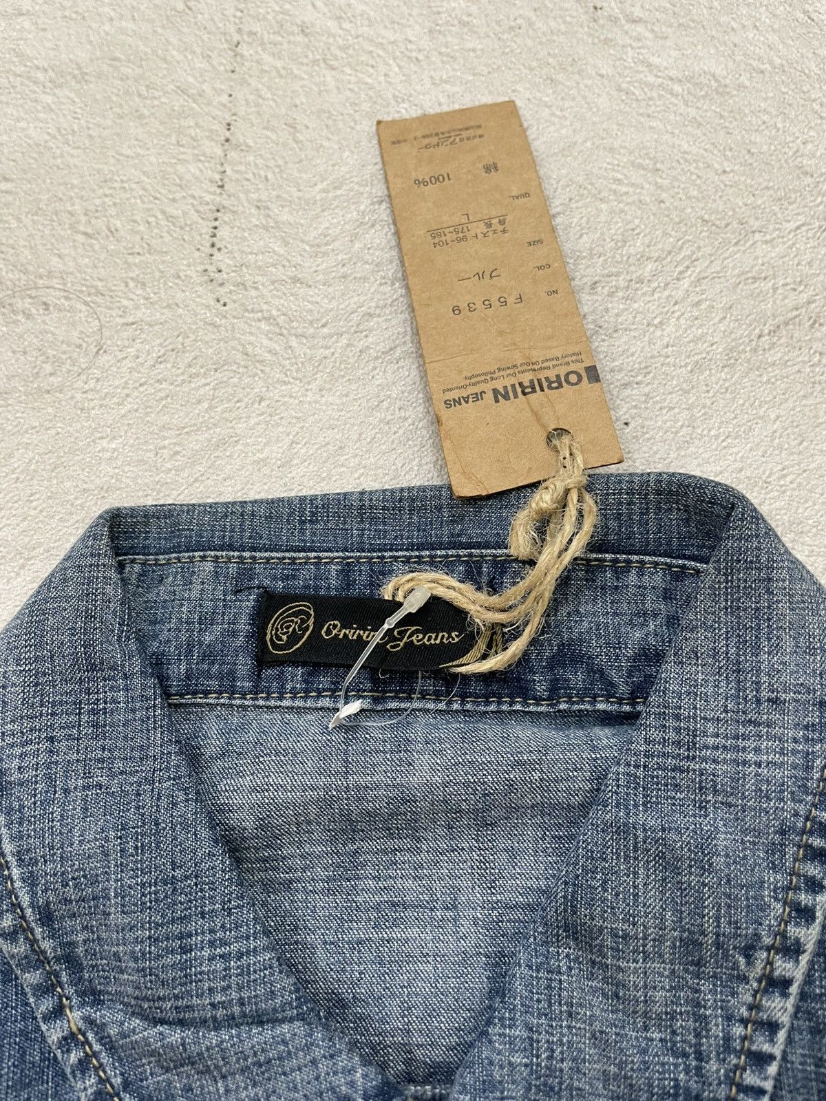 14th Addiction 2000s Oririn Washed Denim Jacket Grunge Hysteric Y2K LGb if6 Size US L / EU 52-54 / 3 - 4 Thumbnail