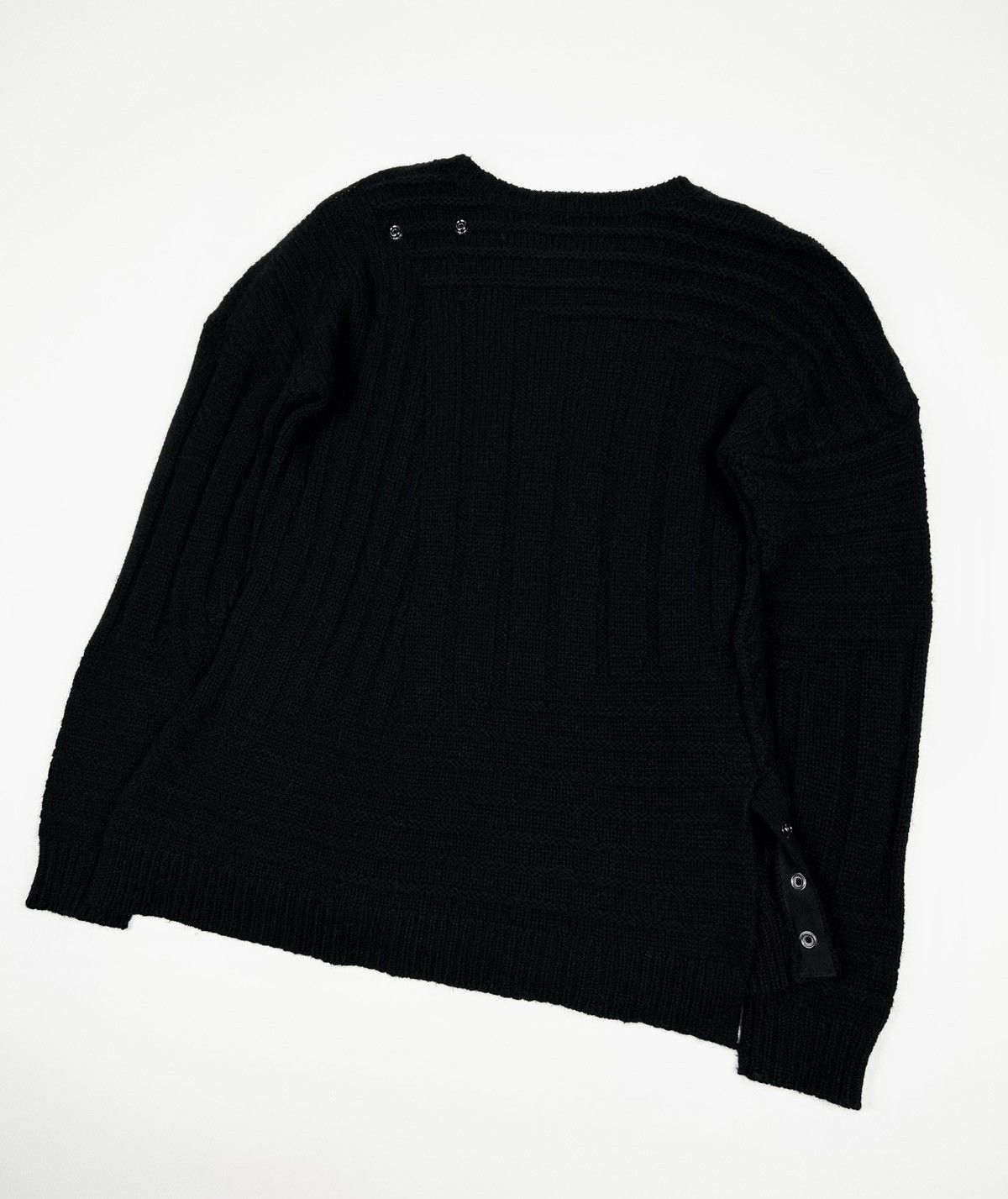 Dolce & Gabbana × Saint Laurent Paris × Zadig & Voltaire Y2k Zadig Voltaire knitted sweater 3D embroidery Size S / US 4 / IT 40 - 2 Thumbnail