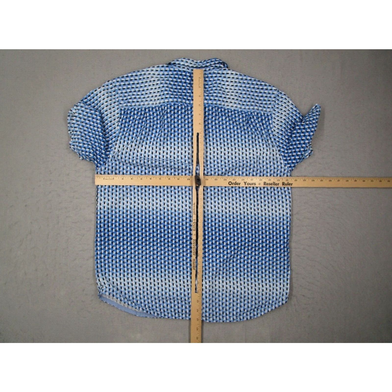 Tommy Bahama VINTAGE Tommy Bahama Shirt Men Medium Blue Veracruz Cay Hawaiian Short Sleeve Collared Button-Up Tropical Beach Casual Size US M / EU 48-50 / 2 - 6 Thumbnail