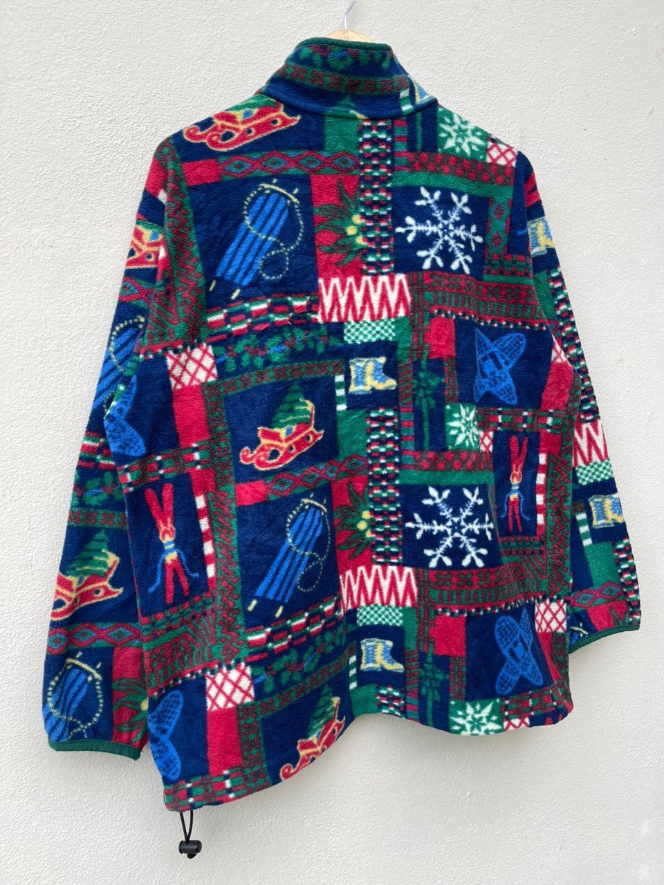 L.L. Bean L.L. Bean Fleece Blouson All Over Print Size US L / EU 52-54 / 3 - 12 Thumbnail