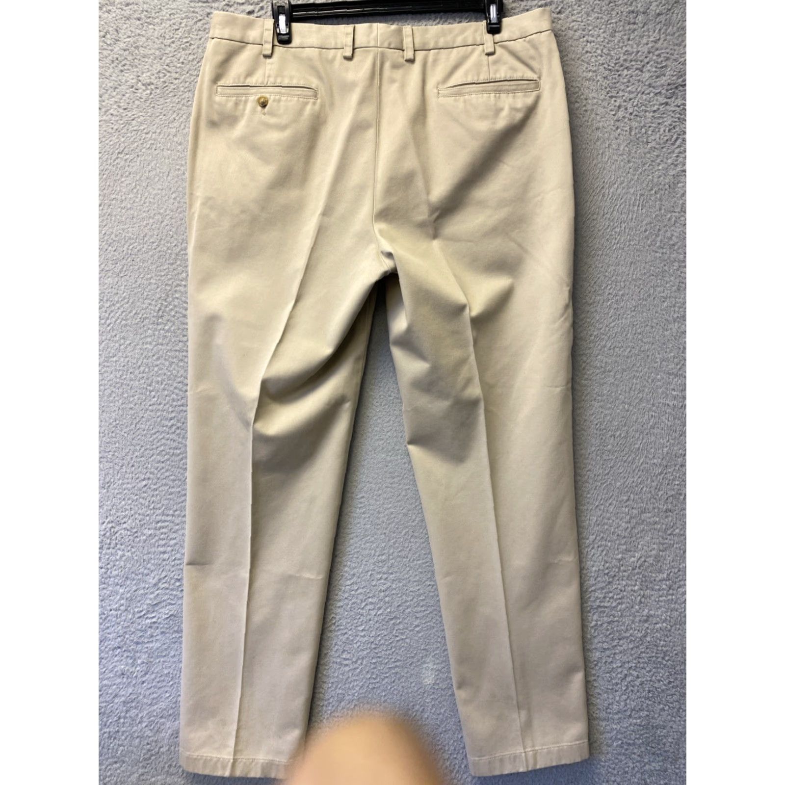 Orvis Orvis Pants Mens 40 X 34 Chino Regular Straight Tan Cotton Slash Pockets Size US 40 / EU 56 - 6 Thumbnail
