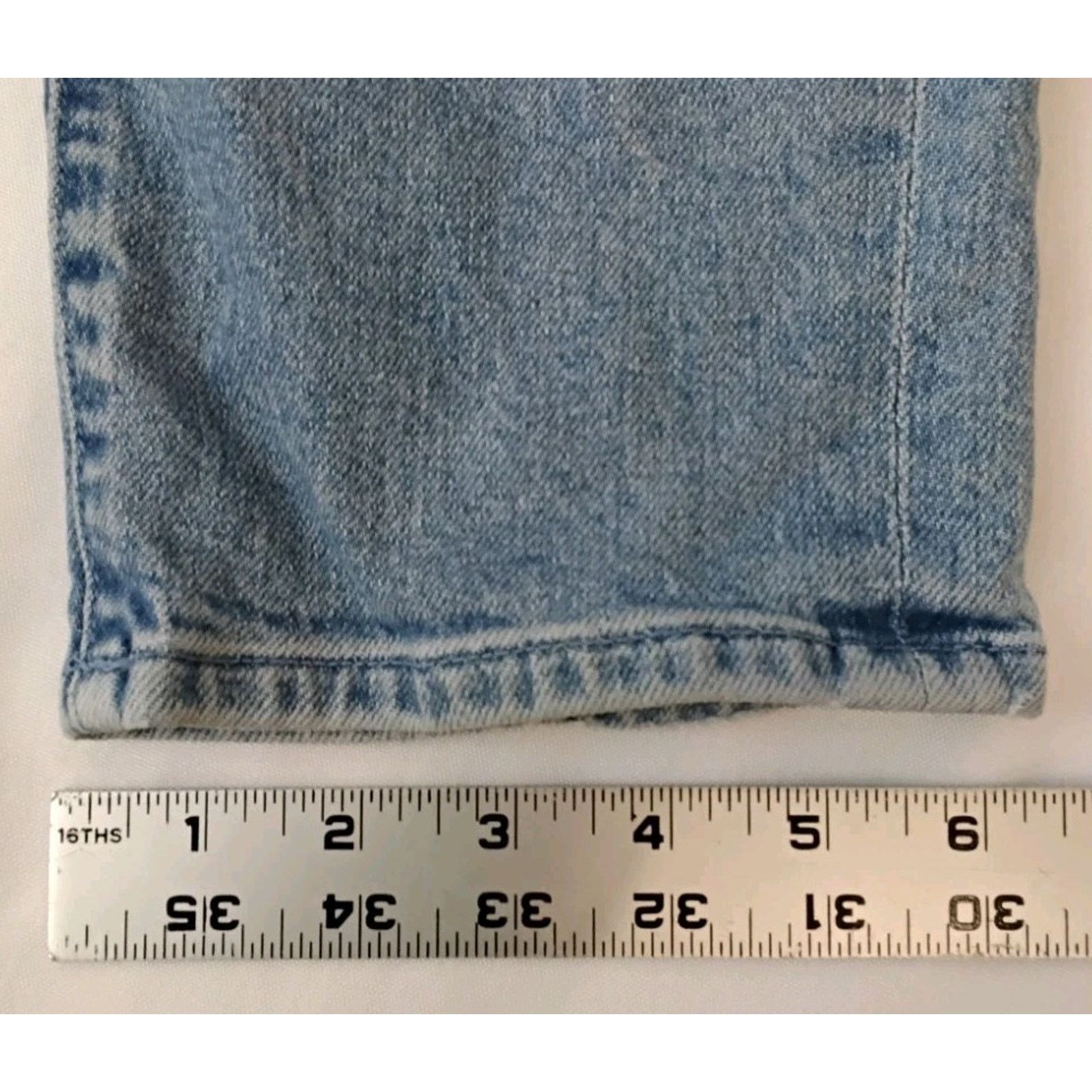 MOTHER Mother The Scrapper Ankle Jeans Women's 28" Light Wash Denim Size 28" / US 6 / IT 42 - 17 Thumbnail