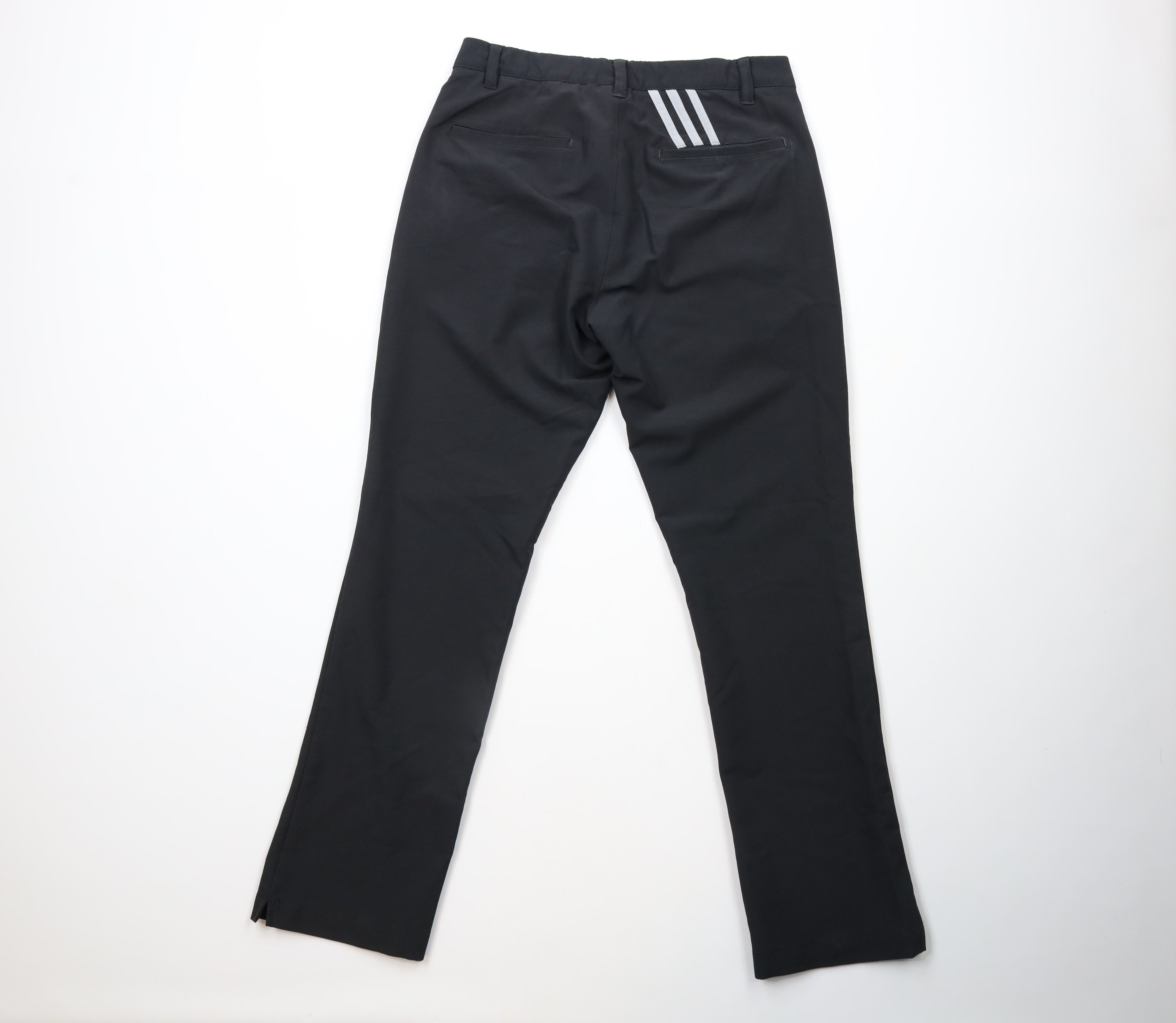 Adidas × Vintage Adidas Golf Out Stretch Flat Front Golfing Chino Pants Black Size US 30 / EU 46 - 9 Thumbnail