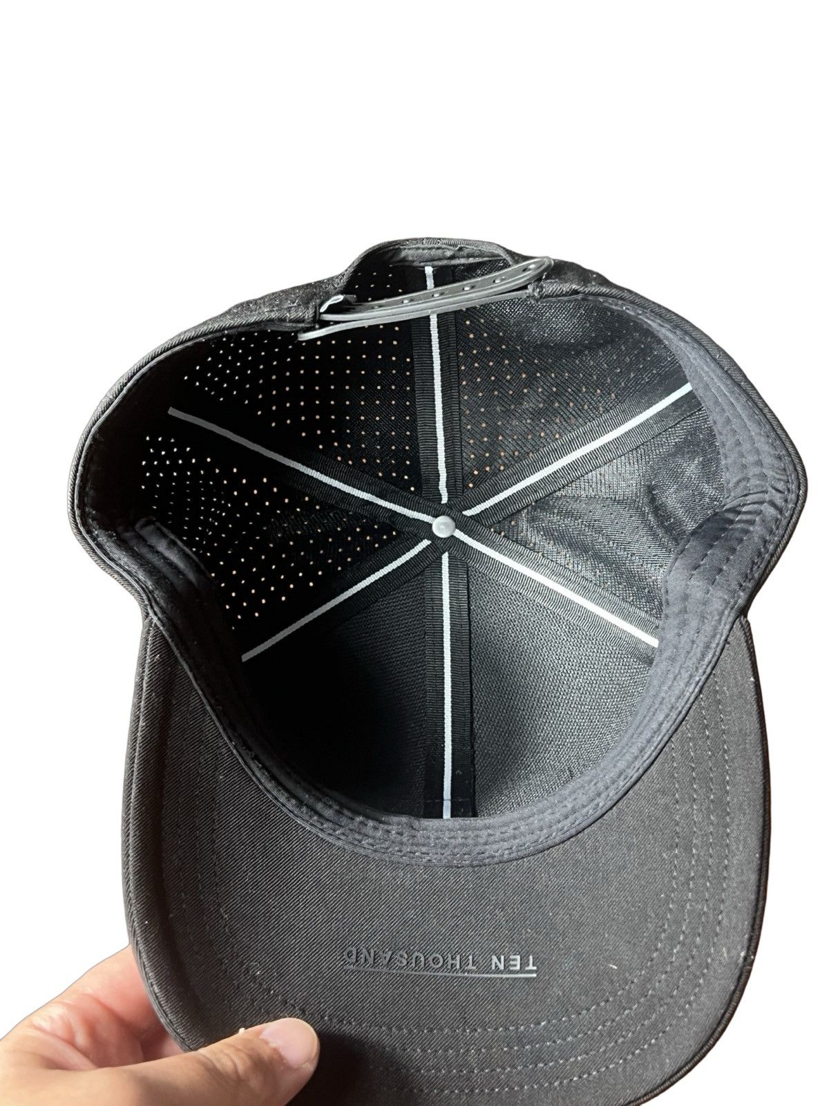 Ten Thousand Ten Thousand Black Baseball Cap Size ONE SIZE - 5 Thumbnail