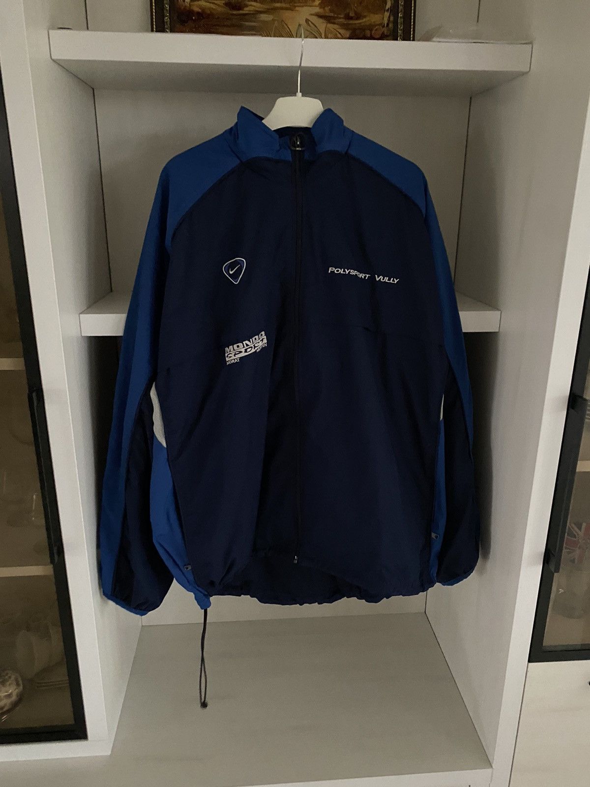 Nike Vintage Nike Team Y2K Jacket Oversized Japanese Streetwear Size US XL / EU 56 / 4 - 4 Thumbnail