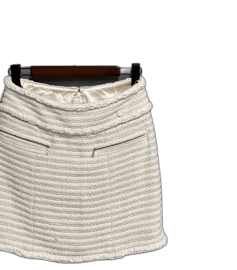 Chanel Chanel Tweed Mini Skirt Size 38" / US 16 / IT 52 - 1 Thumbnail