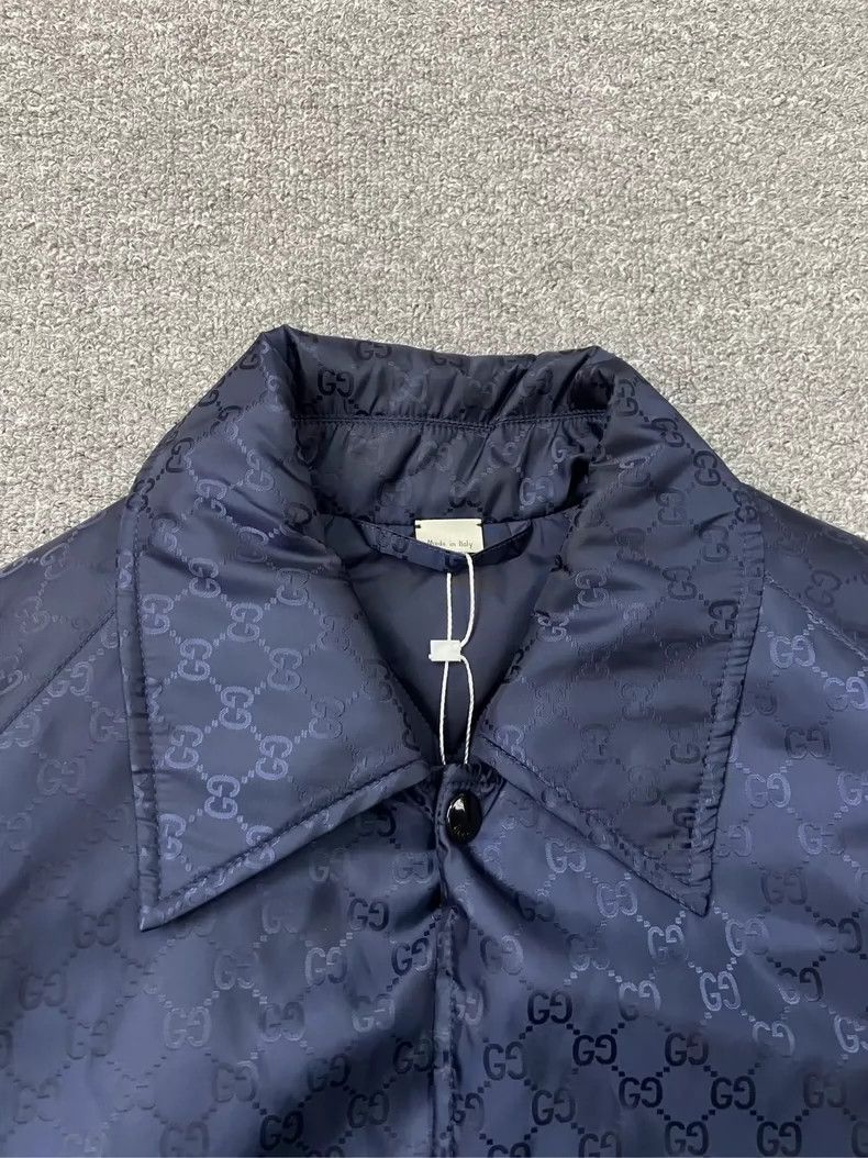 Gucci Gucci Dark-patterned full-print coat 2502-Nextarrow Size US M / EU 48-50 / 2 - 4 Thumbnail