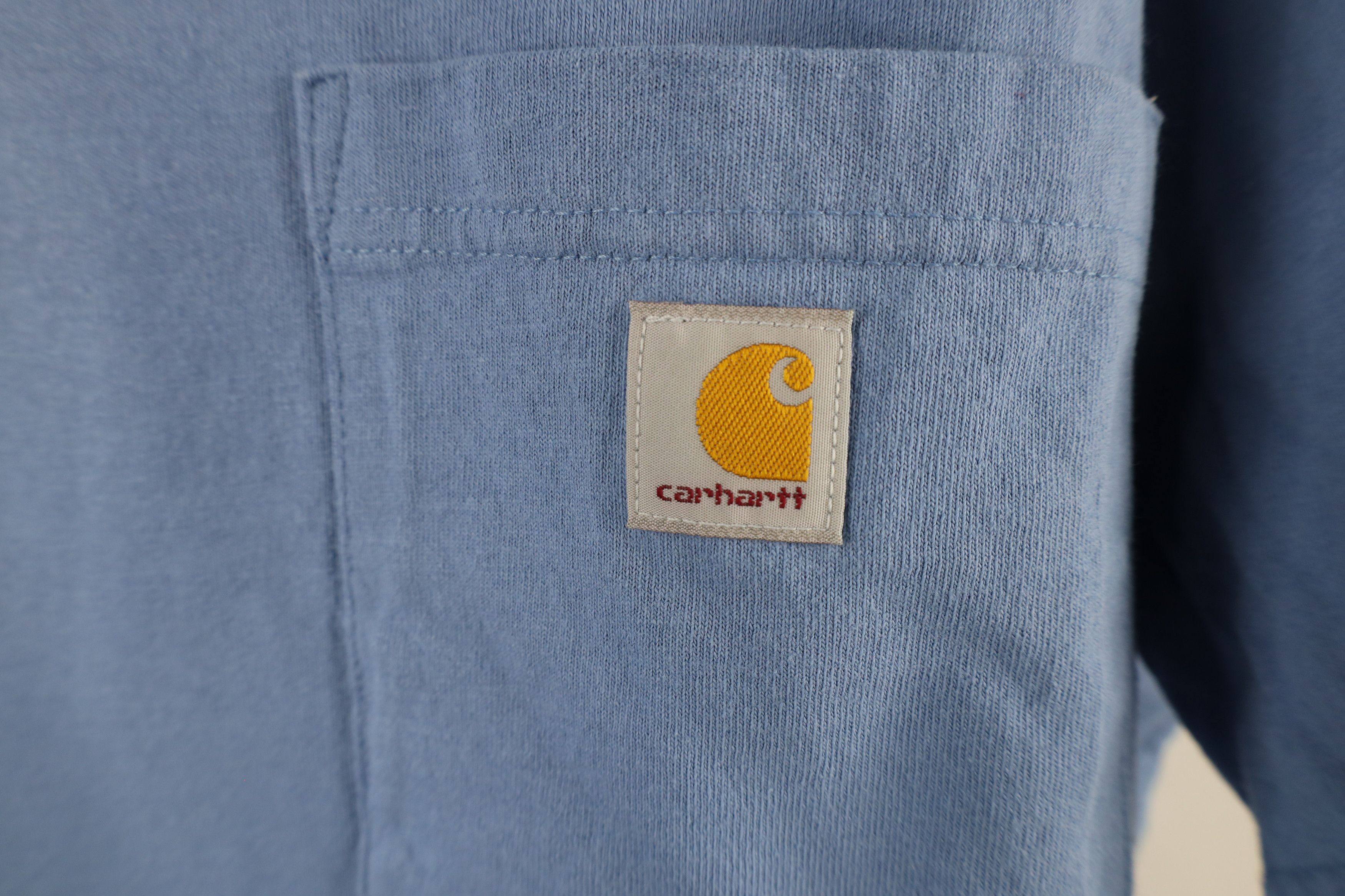 Carhartt × Vintage Vintage Carhartt Out Loose Fit Short Sleeve Pocket T-Shirt Size XL / US 12-14 / IT 48-50 - 4 Thumbnail