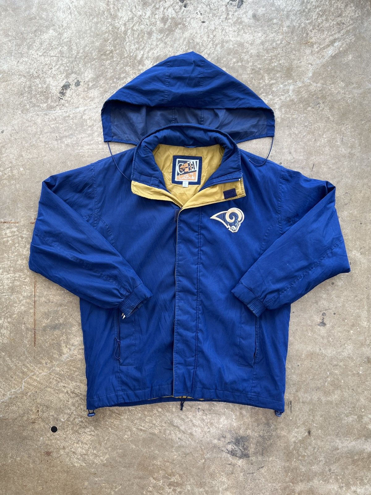 NFL Vintage 90s Y2K G-III Carl Banks St. Louis Rams Jacket Large Size US L / EU 52-54 / 3 - 2 Thumbnail