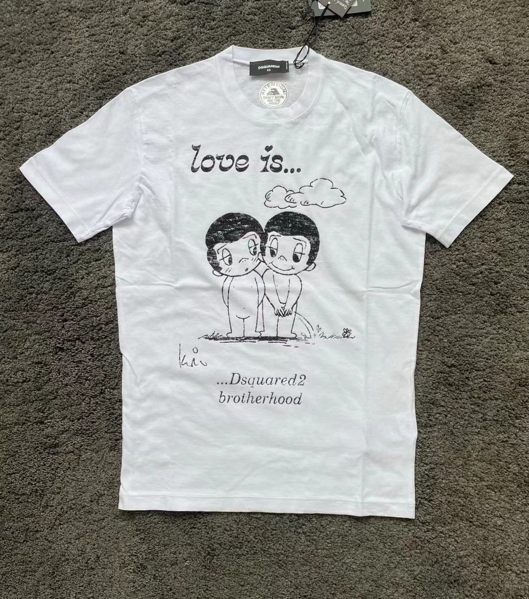 Dsquared2 Dsquared2 2020FW light blue cartoon T-shirt XS/S/M Size US XS / EU 42 / 0 - 2 Thumbnail