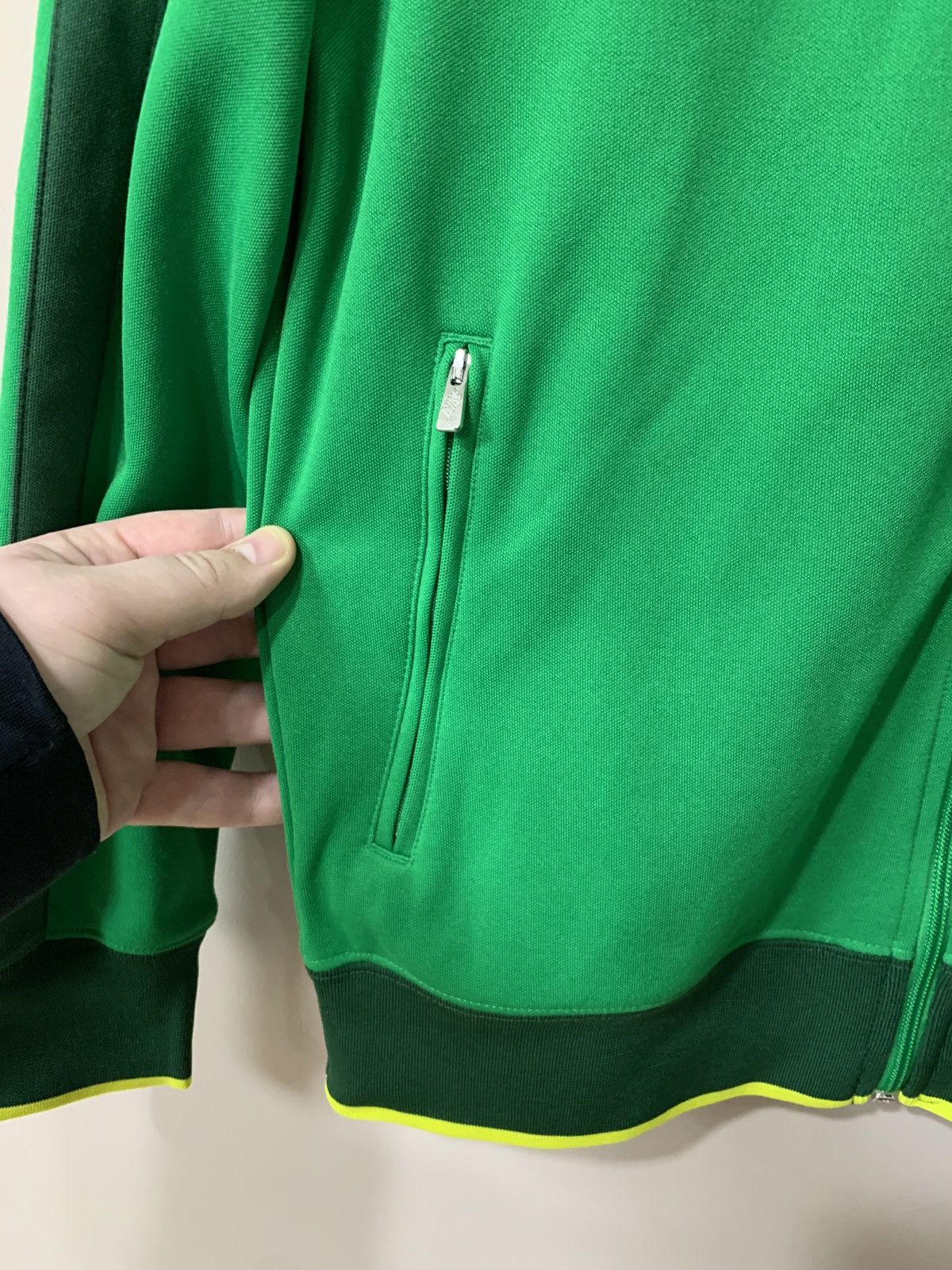 Nike Beijing Guoan Football Zip Jacket Nike Soccer Retro Size M Size US M / EU 48-50 / 2 - 5 Thumbnail