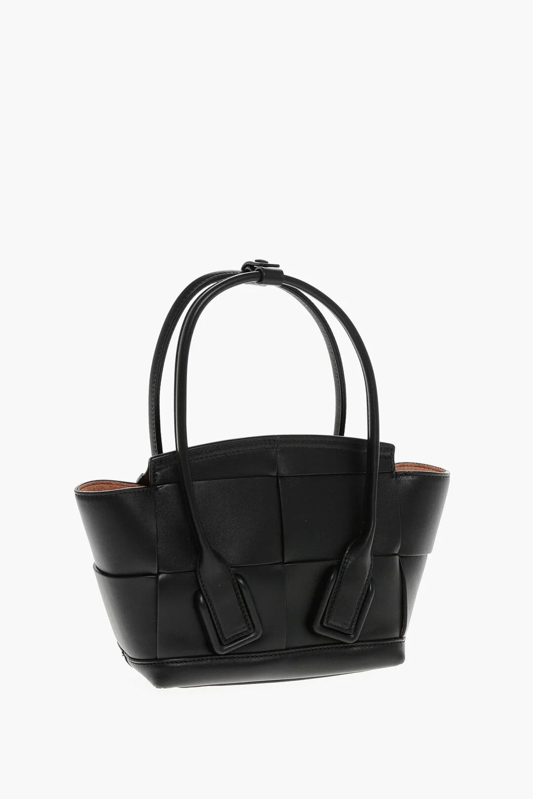 Bottega Veneta og1mm0426 Size: OS / Leather Top-Handle Bag in Black Size ONE SIZE - 2 Thumbnail