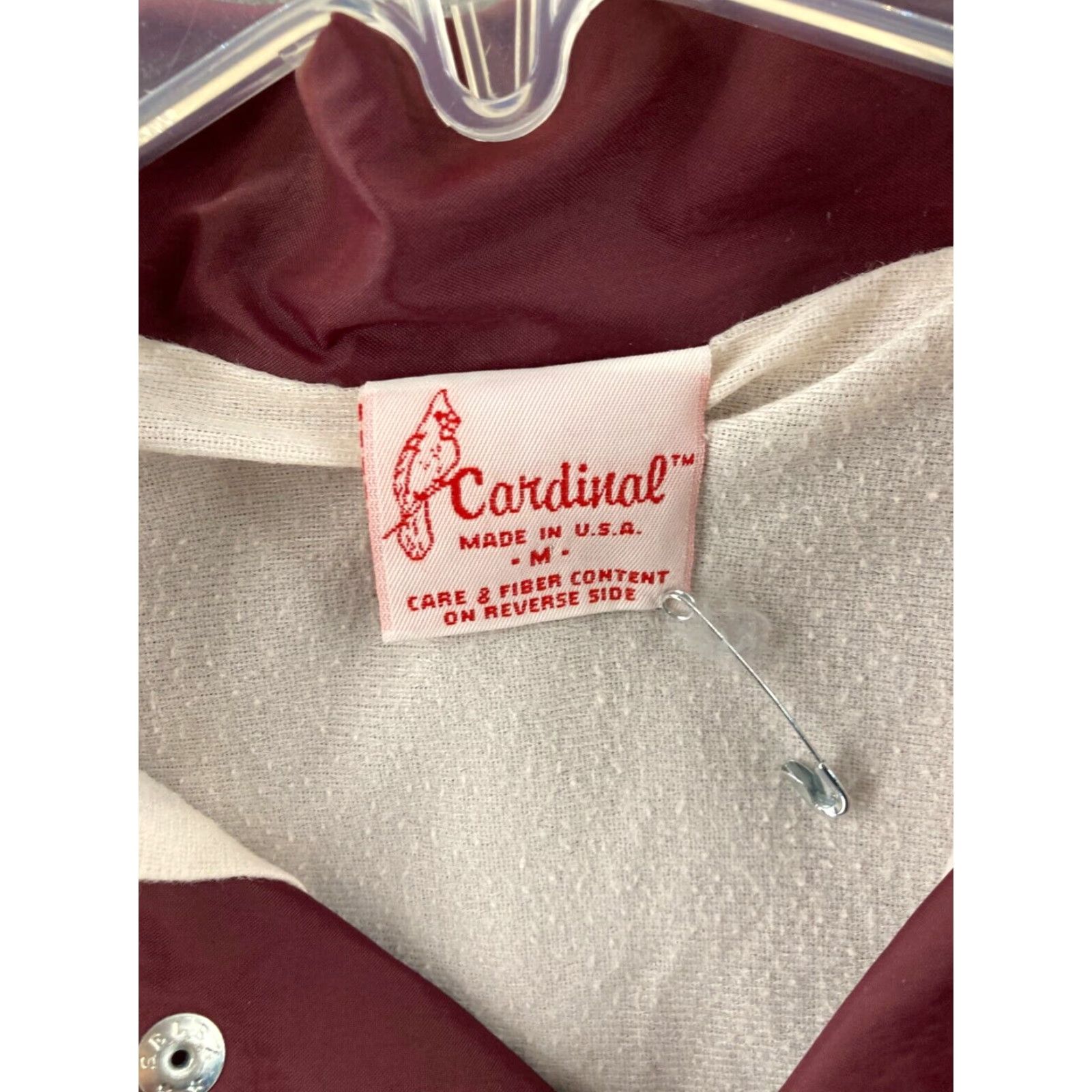 Vintage Vintage Space Shuttle Team Member Cardinal Mens Medium USA Jacket Size US M / EU 48-50 / 2 - 6 Thumbnail