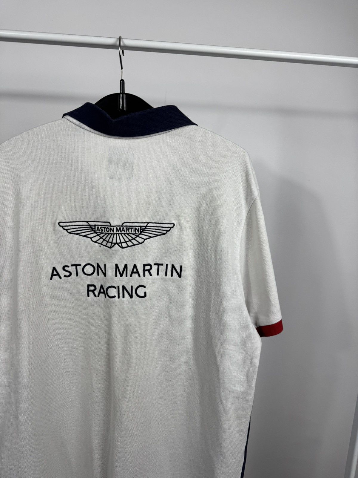 Hackett Hackett Aston Martin Racing Polo Shirt XL Navy Motorsport Size US XL / EU 56 / 4 - 13 Thumbnail