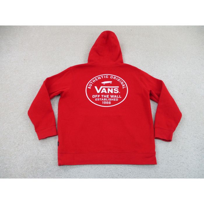 Vans discount red sweater