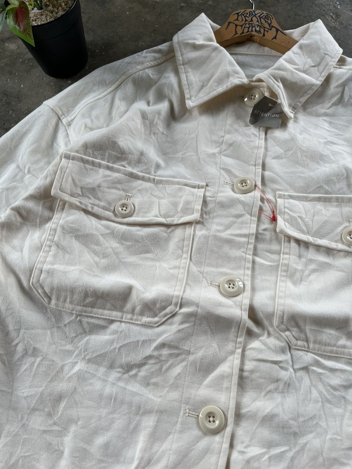 GU × If Six Was Nine × Japanese Brand ⚡️GU SHIRTS BUTTON UP LONG SLEEVE WITH TAGGING Size US L / EU 52-54 / 3 - 3 Thumbnail