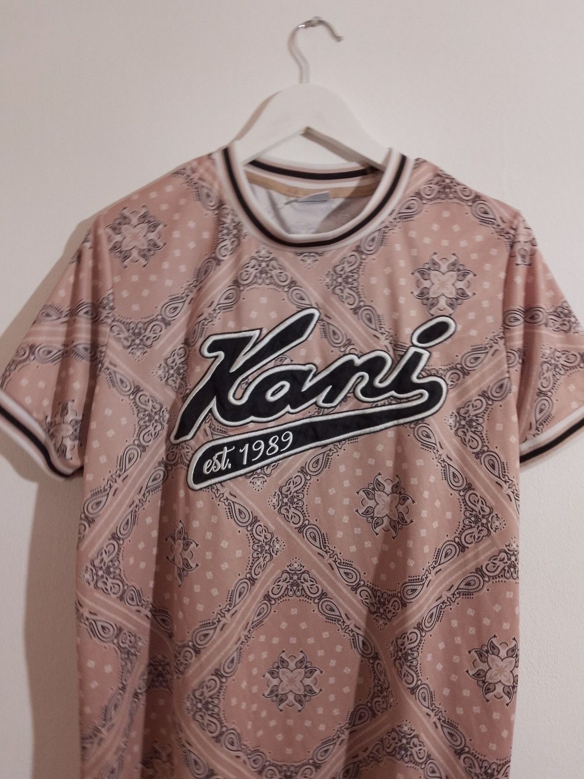 Karl Kani Karl Kani Varsity Paisley Mesh Short Sleeve T-Shirt Size US S / EU 44-46 / 1 - 3 Thumbnail