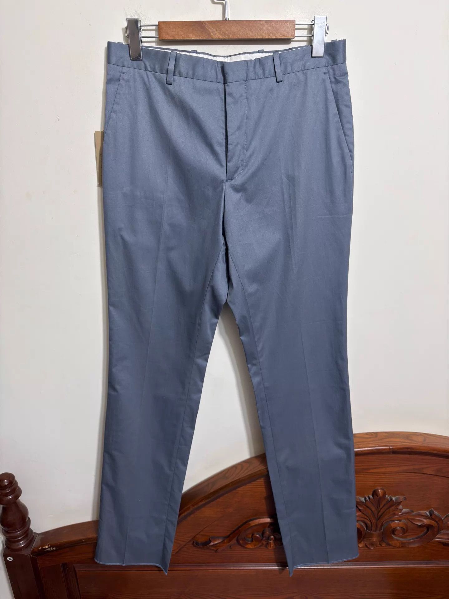 Burberry Blue Casual Pants Size 32 Size US 32 / EU 48 - 1 Thumbnail