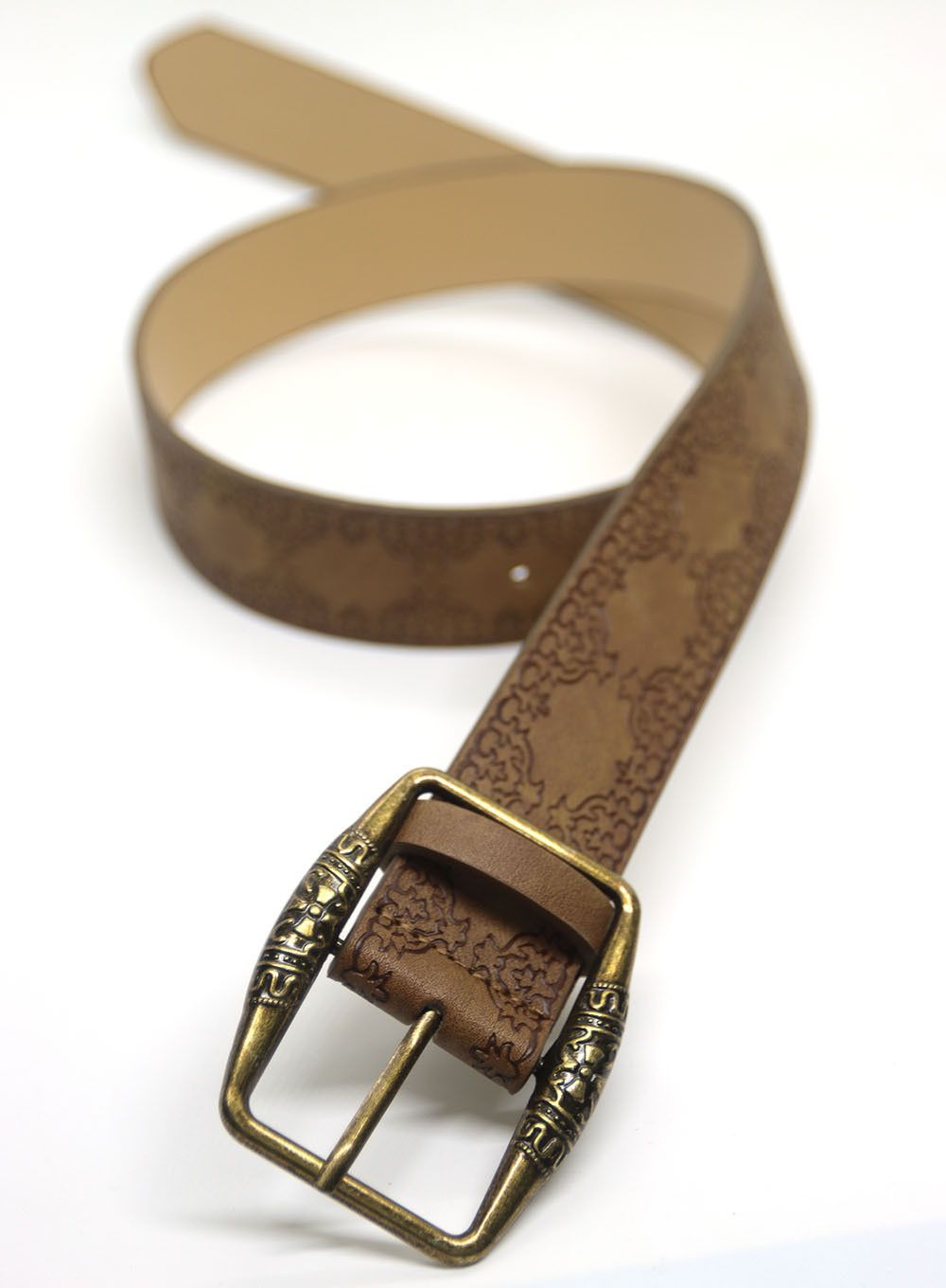 Japanese Brand × Vintage Classic carved buckle belt Size ONE SIZE - 6 Thumbnail